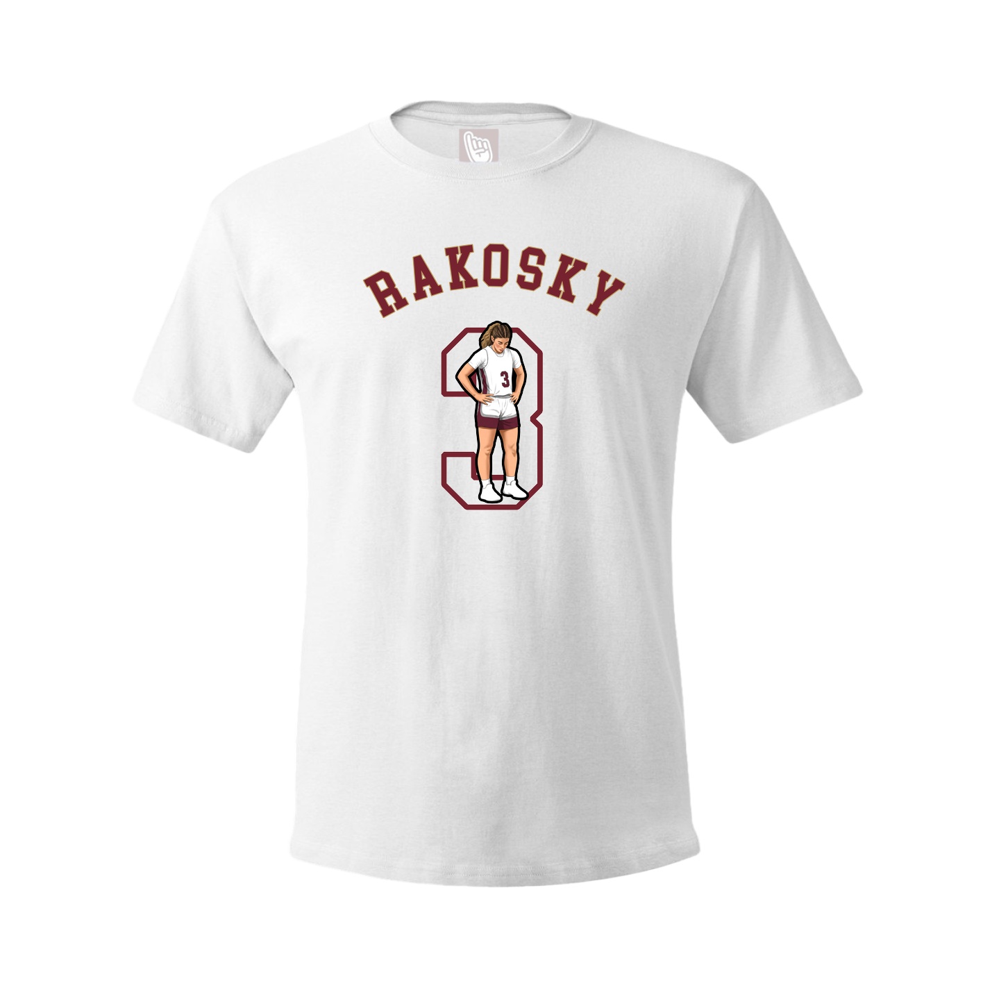 Youth Tee — Shirsey Arch in White