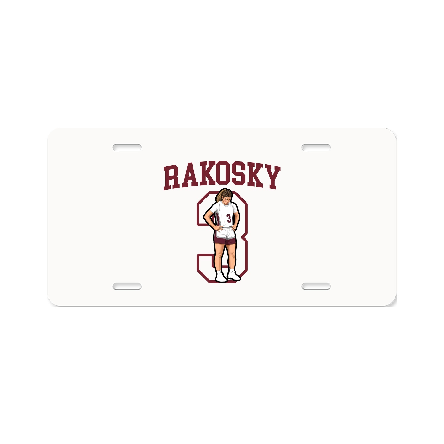 License Plate — Shirsey in Classic