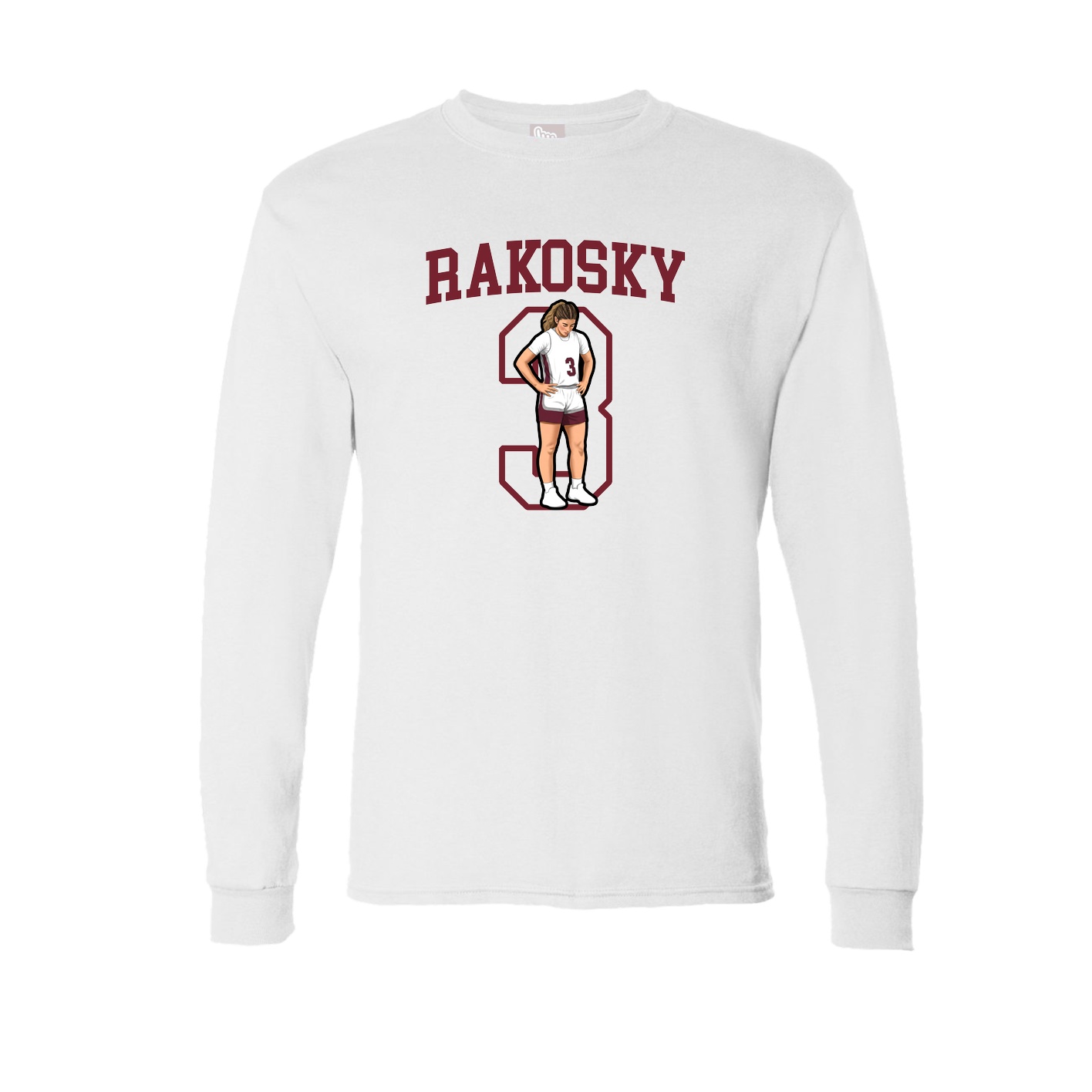 Long Sleeve Tee — Shirsey in White