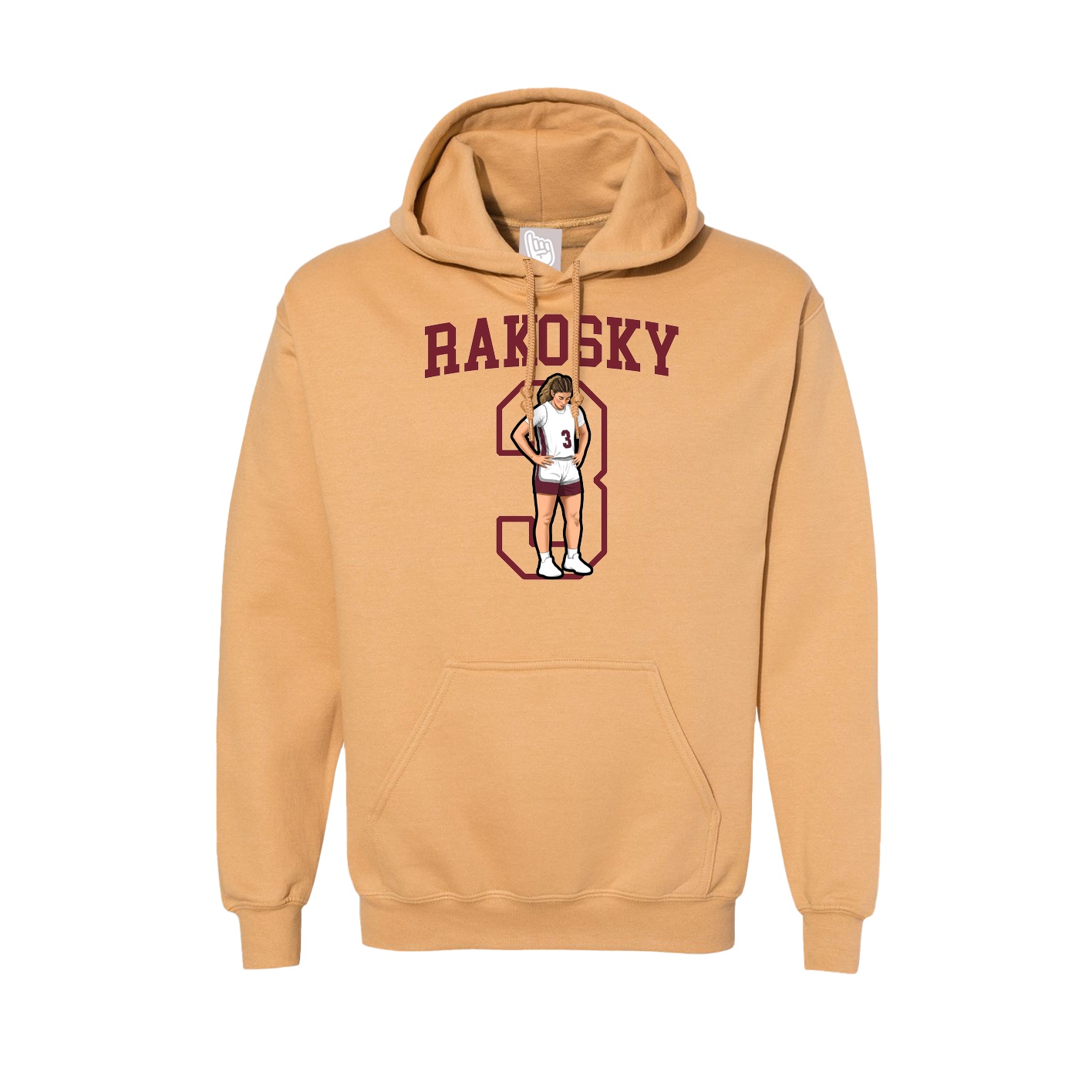 Hoodie — Shirsey in Vegas Gold