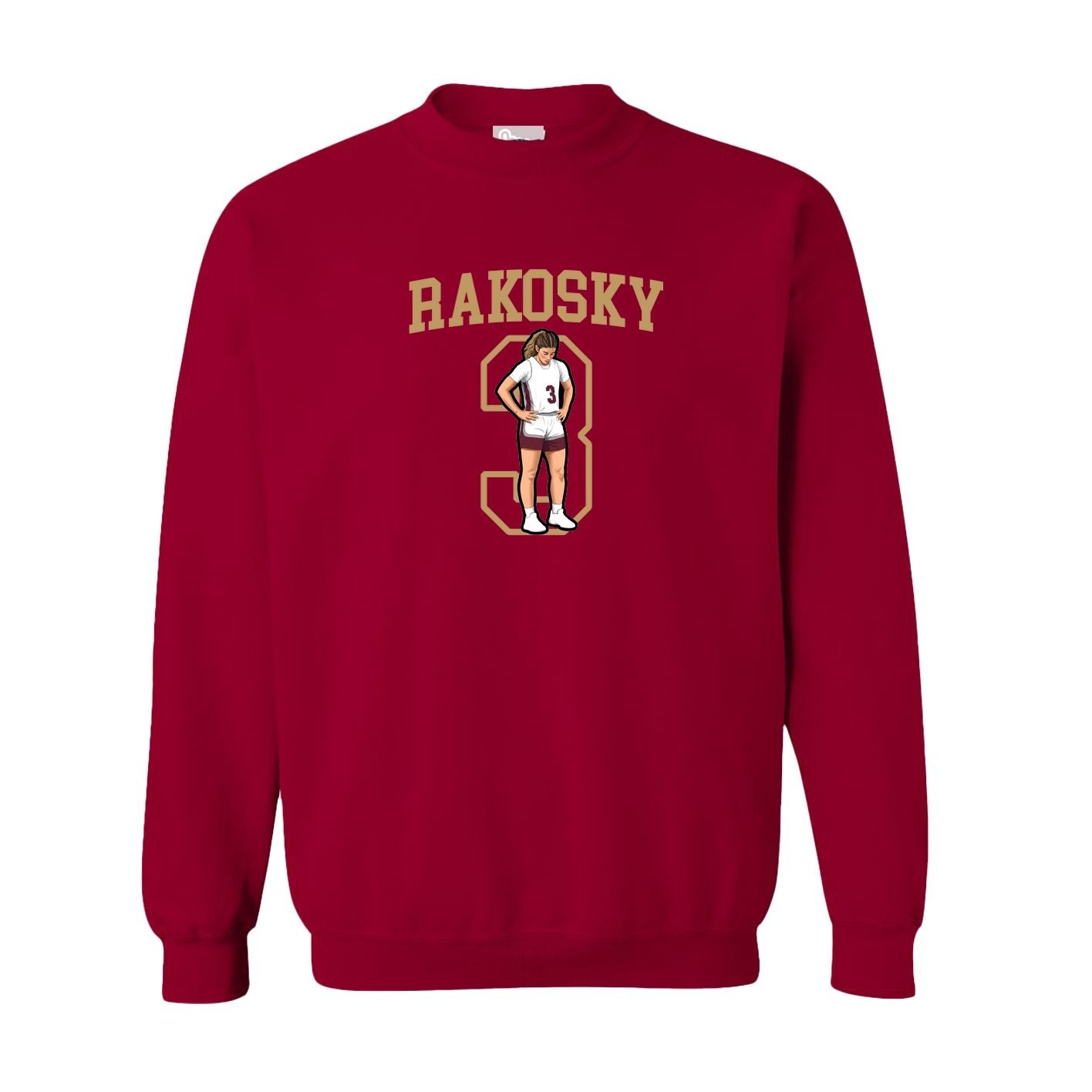 Fleece Crew — Shirsey in Cardinal