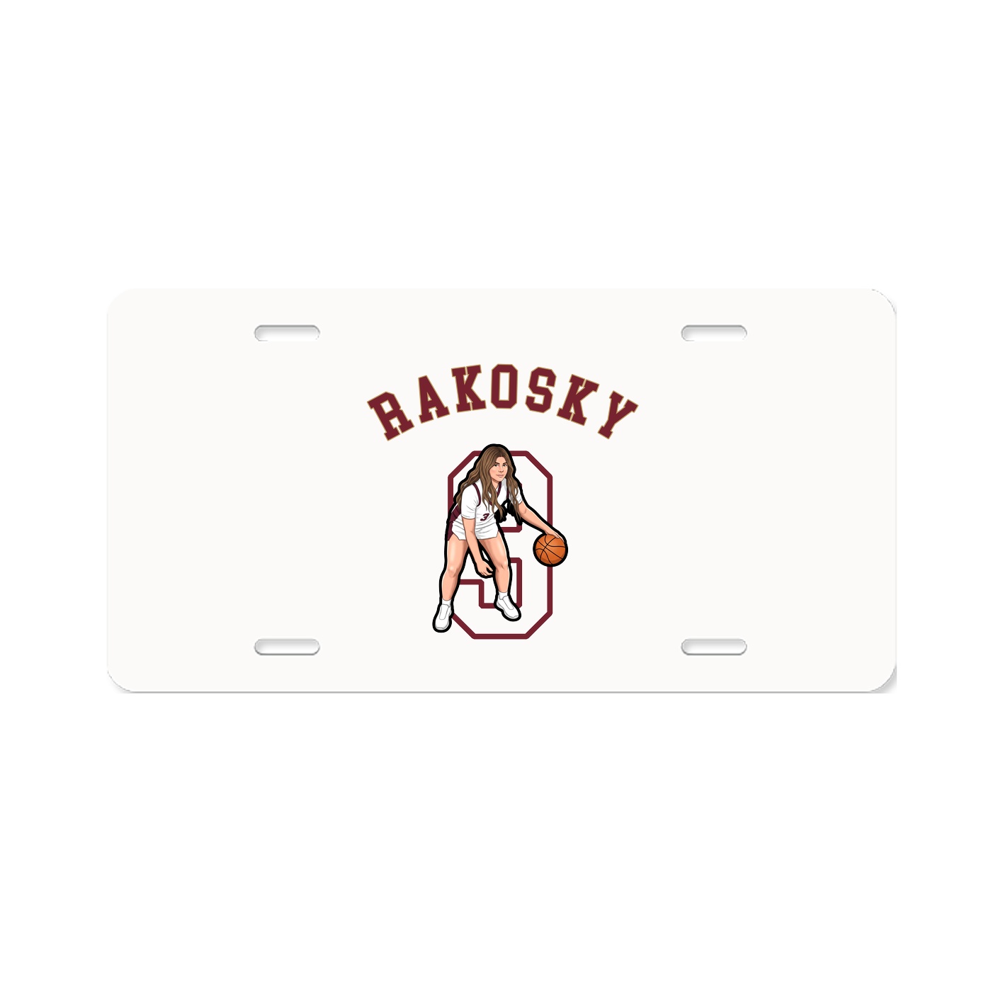 License Plate — Shirsey Arch in Classic