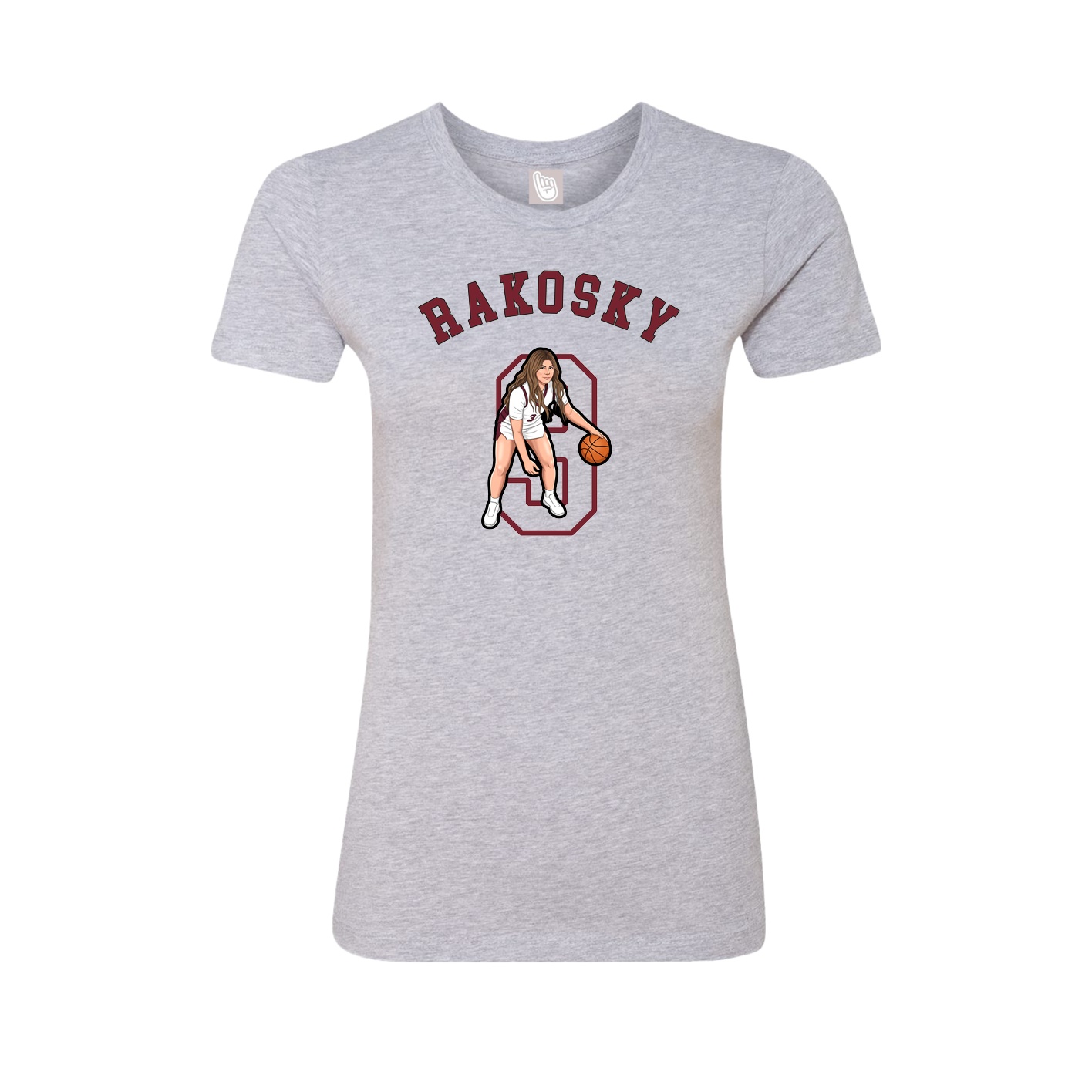 Womens Tee — Shirsey Arch in Grey