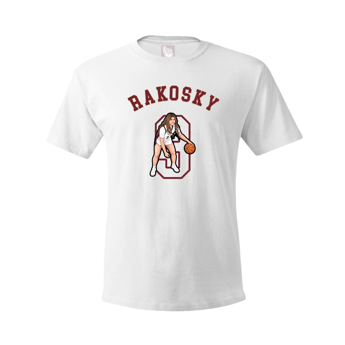 Youth Tee — Shirsey Arch in White