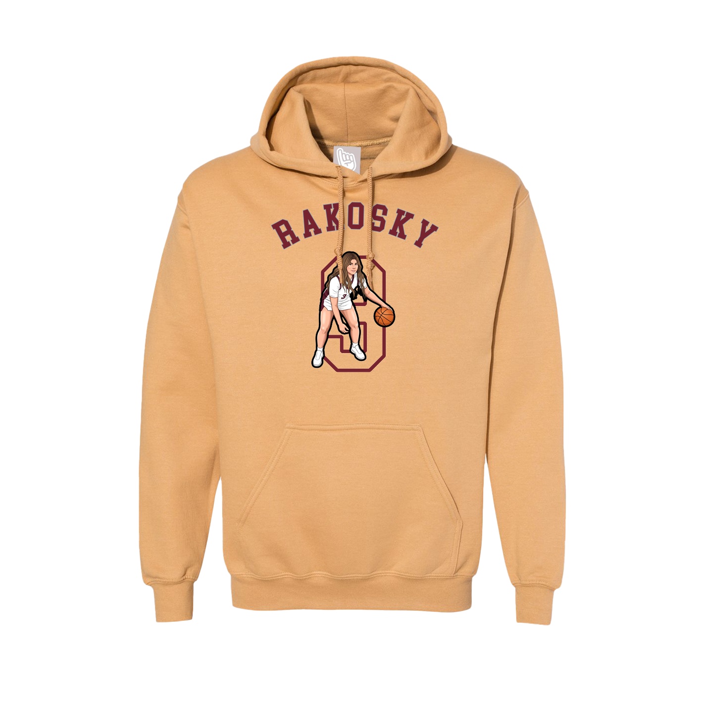 Hoodie — Shirsey Arch in Vegas Gold
