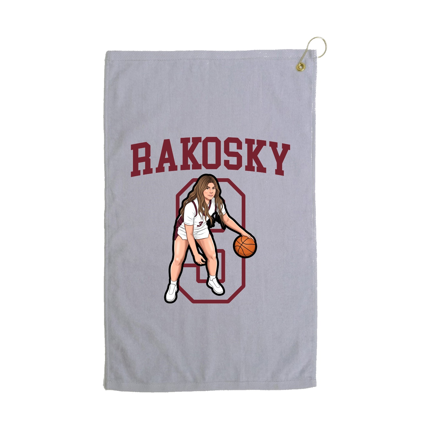 Golf Towel — Shirsey in Grey