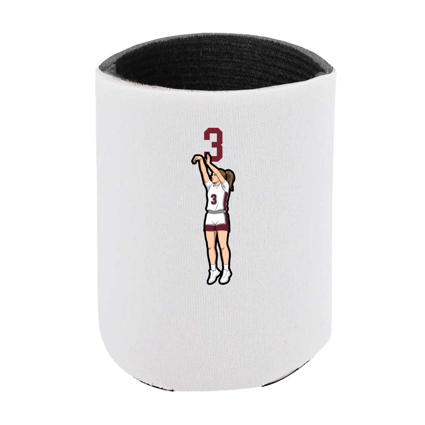 Can Holder — Number Top in White