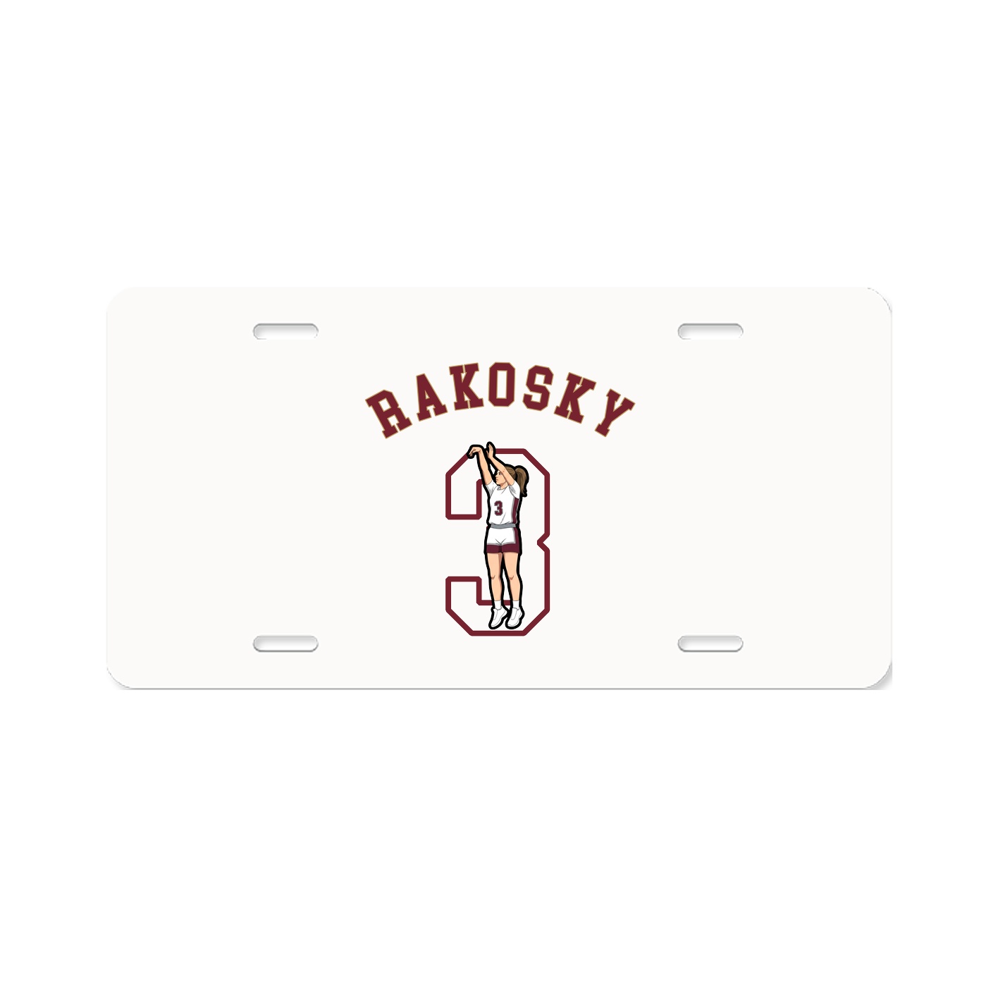 License Plate — Shirsey Arch in Classic