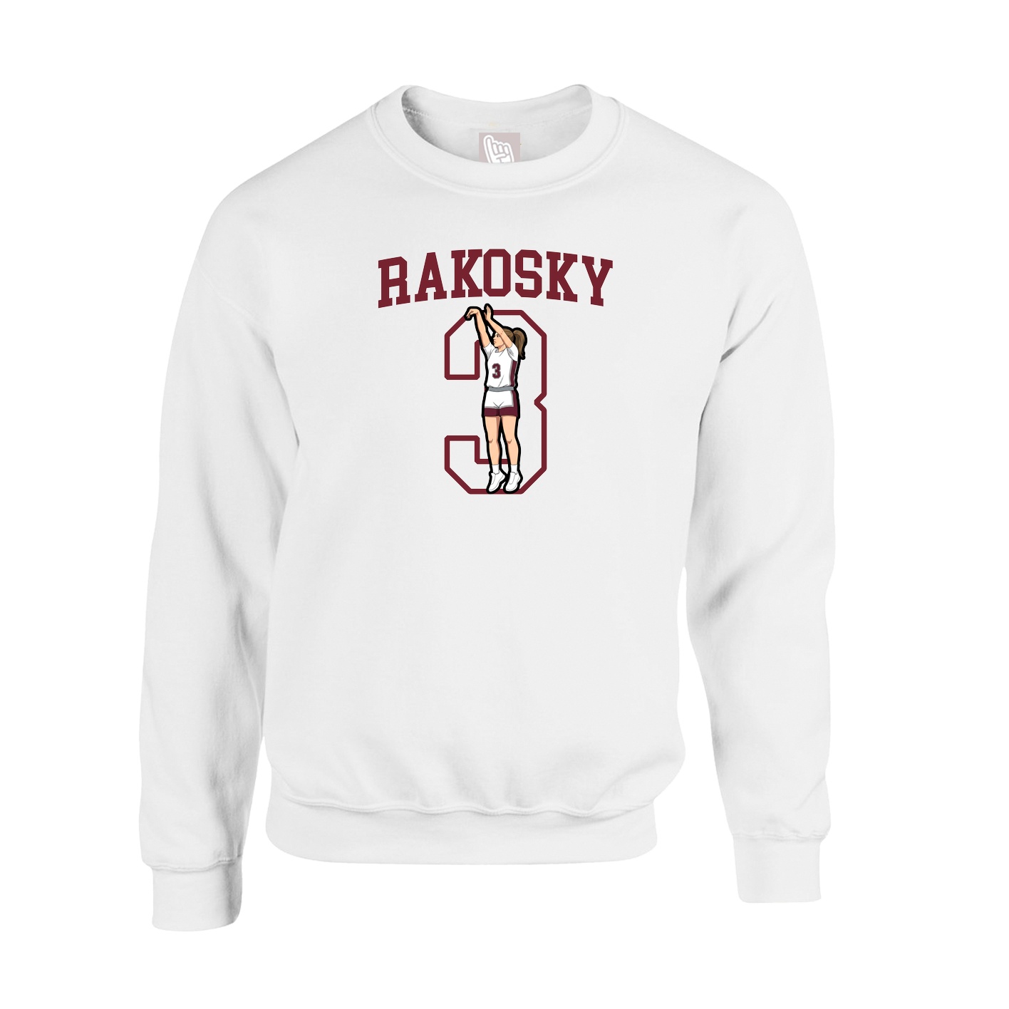 Fleece Crew — Shirsey in White
