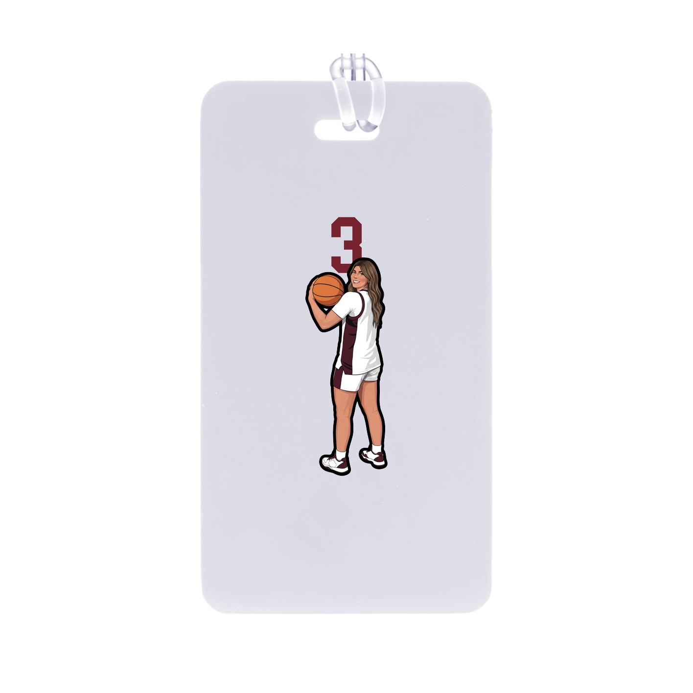 Bag Tag — Number Top in Classic