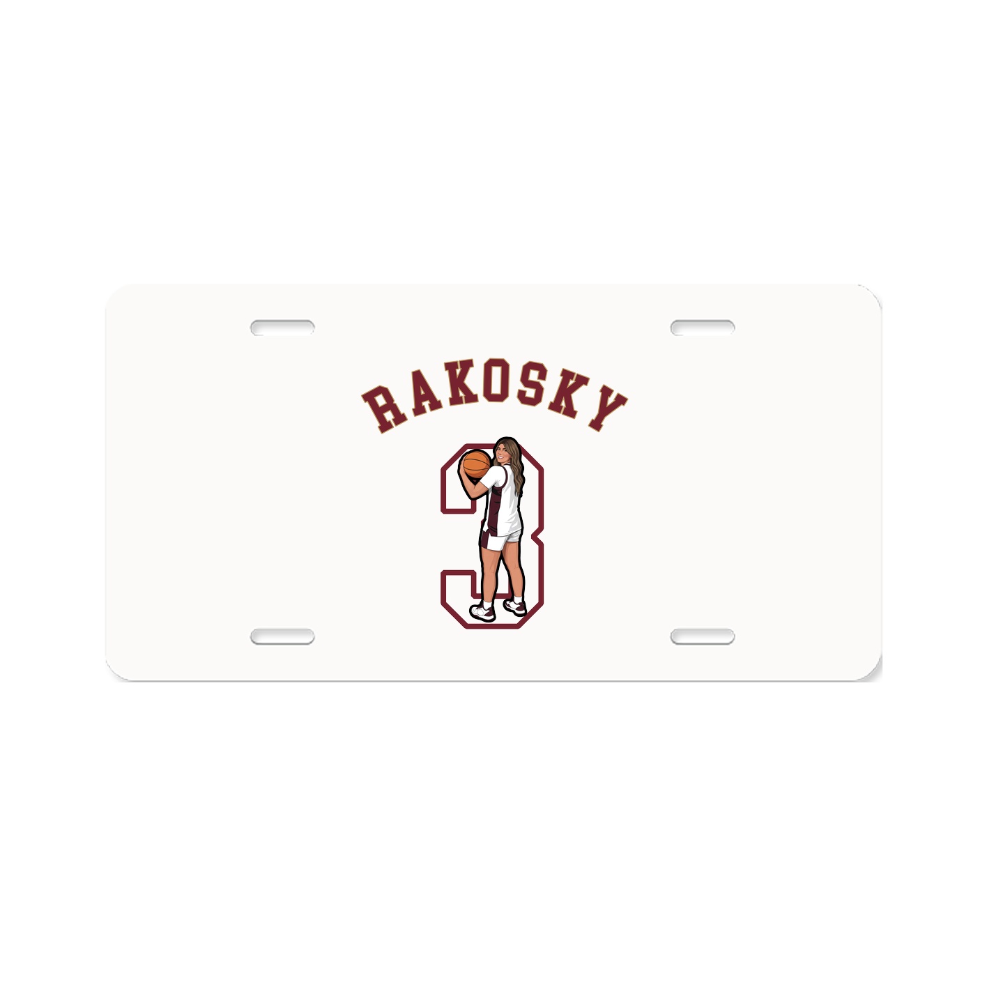 License Plate — Shirsey Arch in Classic
