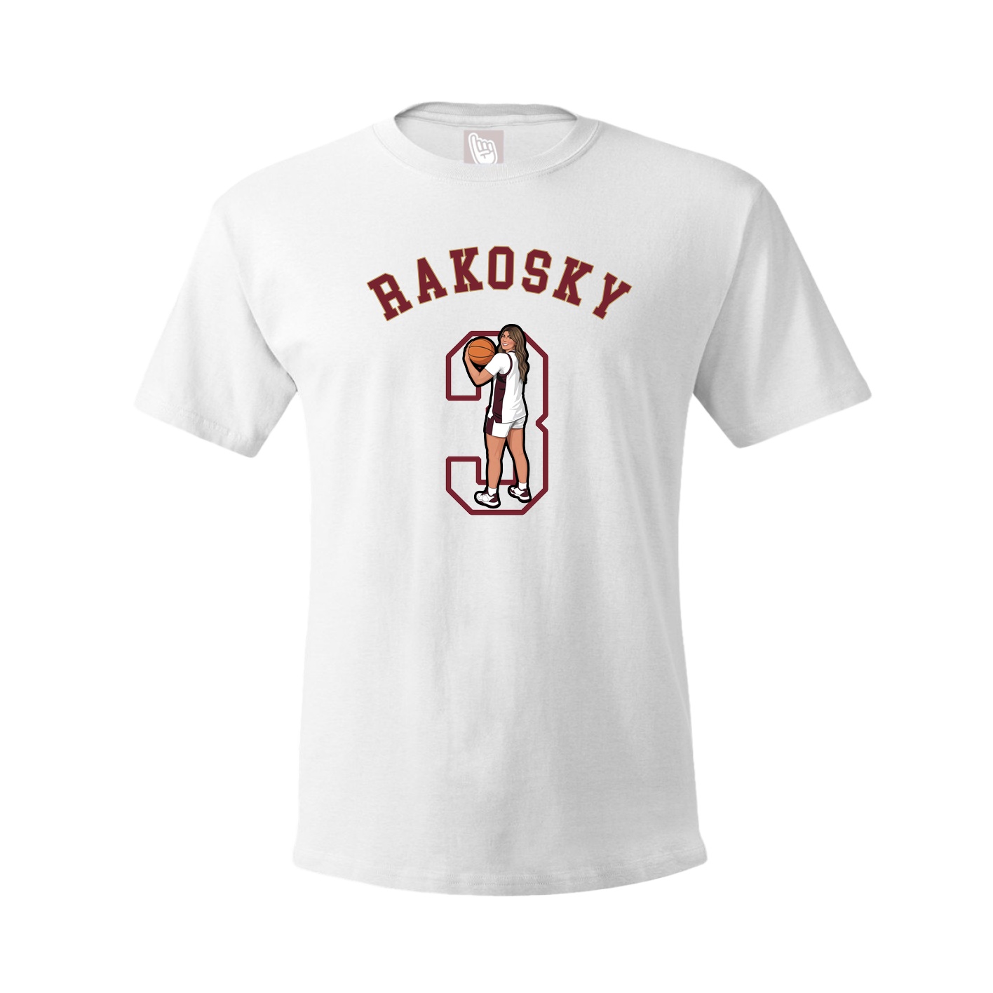 Youth Tee — Shirsey Arch in White