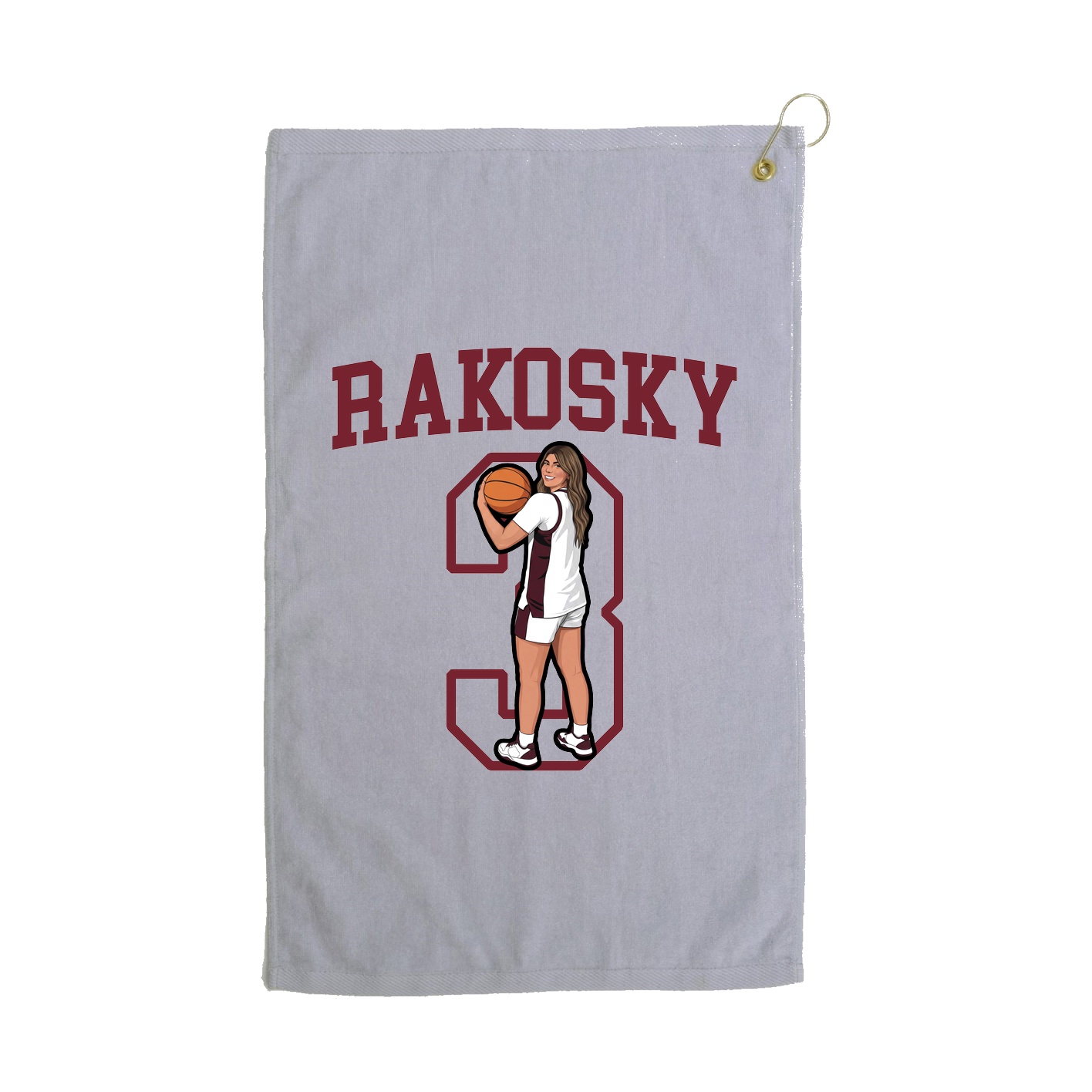 Golf Towel — Shirsey in Grey