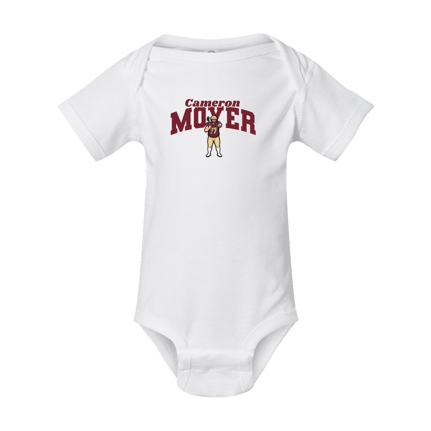 Baby Onesie — Signature Arch in White
