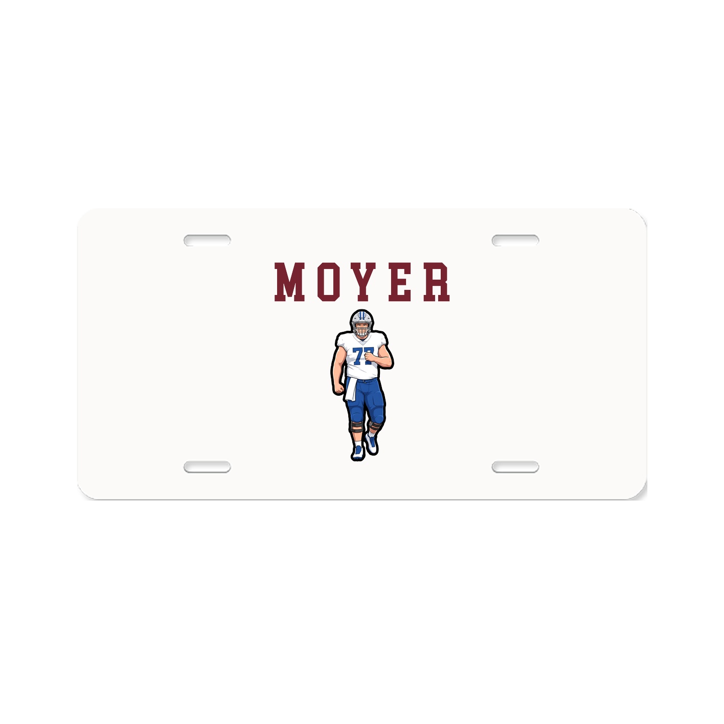 License Plate — Shirsey in Classic