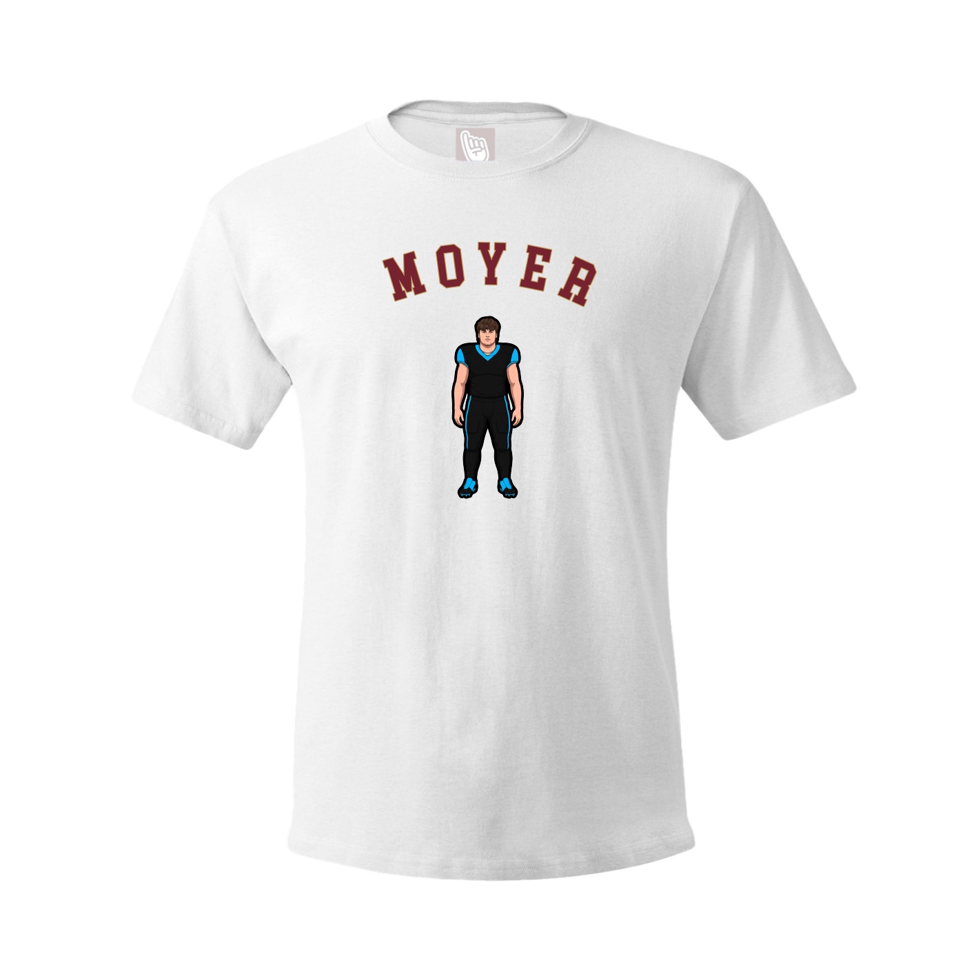 Youth Tee — Shirsey Arch in White