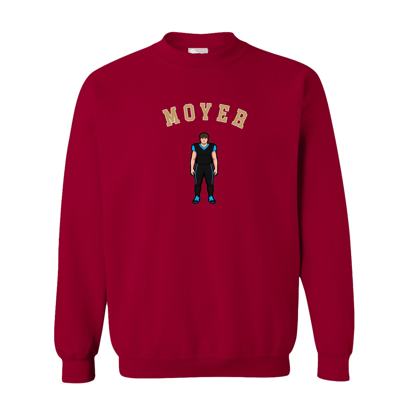 Fleece Crew — Shirsey Arch in Cardinal