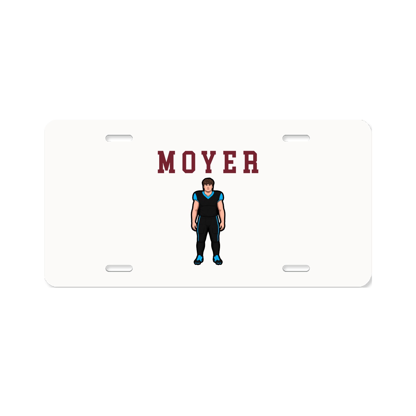 License Plate — Shirsey in Classic
