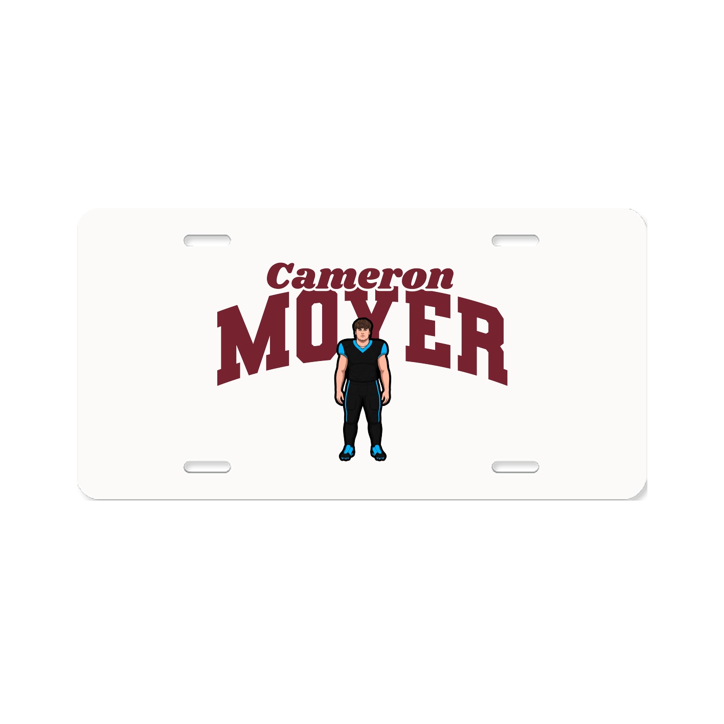 License Plate — Signature Arch in Classic