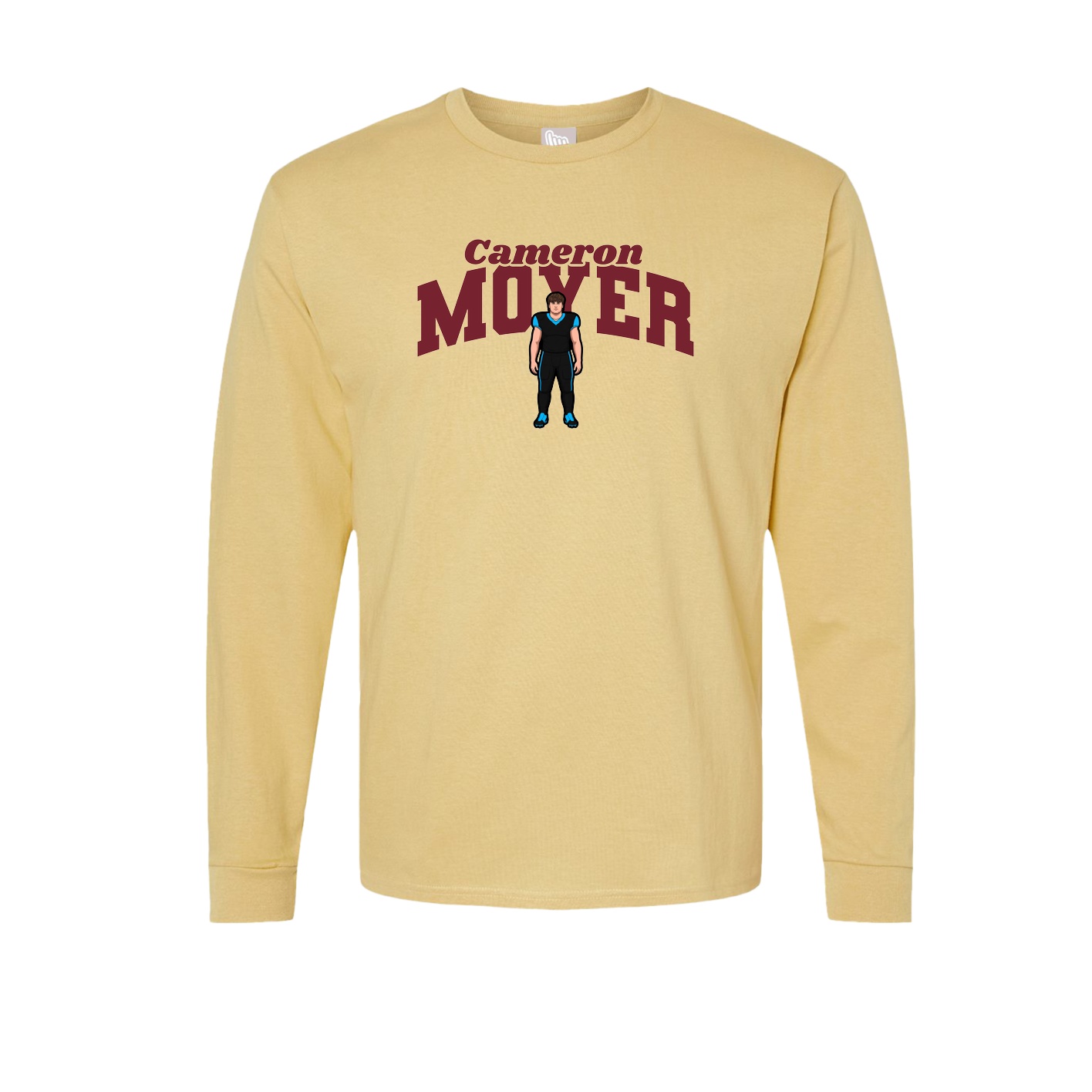 Long Sleeve Tee — Signature Arch in Vegas Gold
