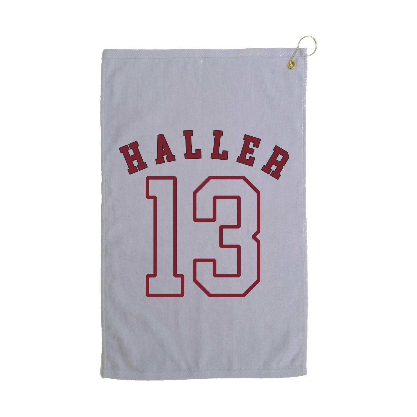 Golf Towel — Shirsey Arch in Grey