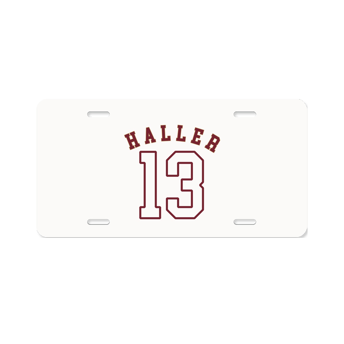 License Plate — Shirsey Arch in Classic