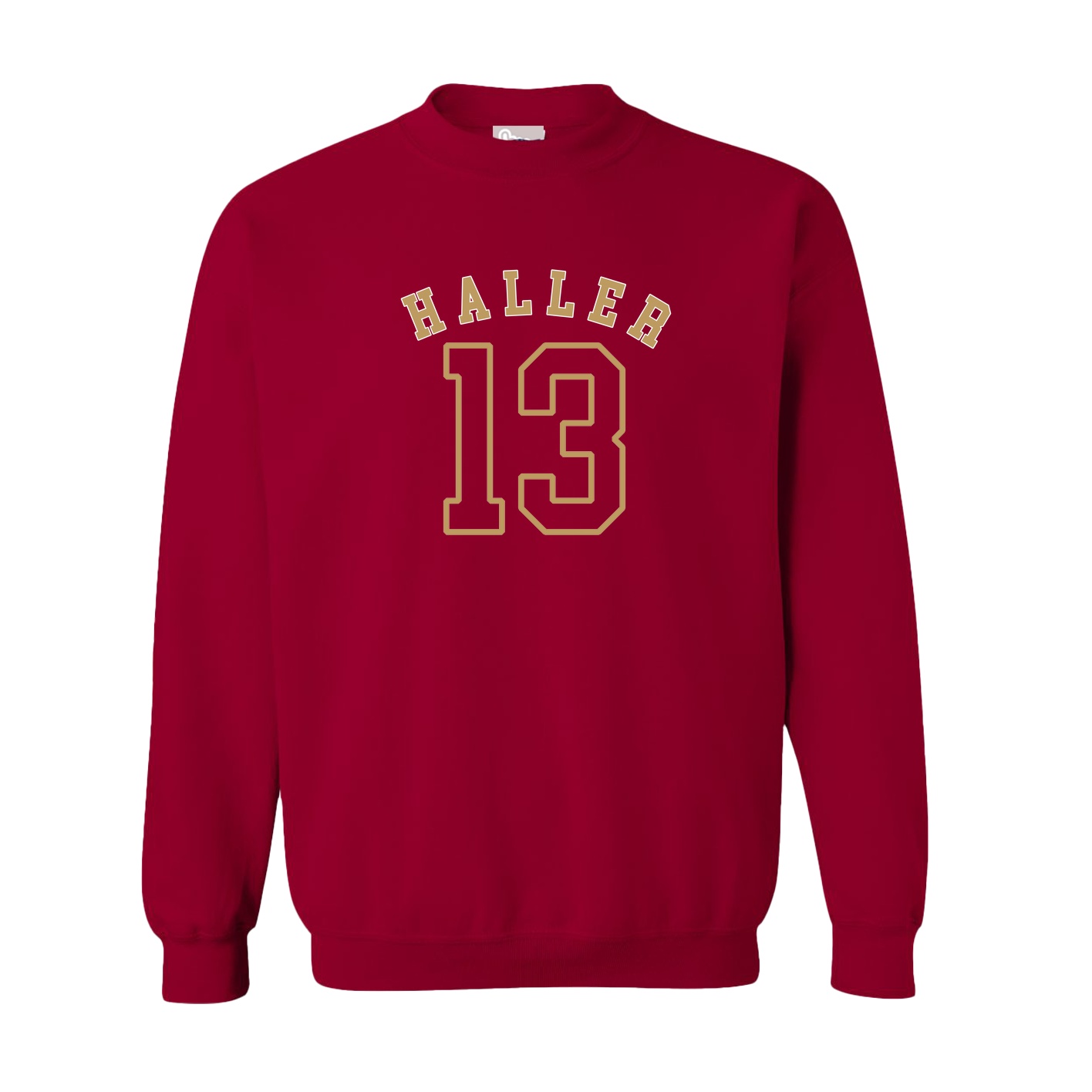 Fleece Crew — Shirsey Arch in Cardinal