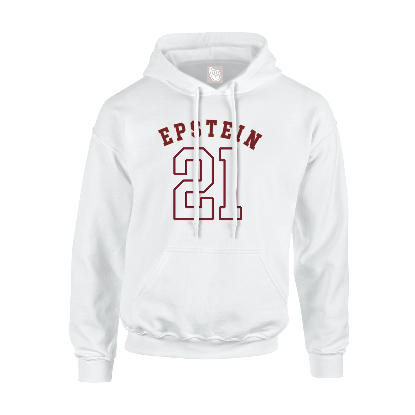 Youth Hoodie — Shirsey Arch in White