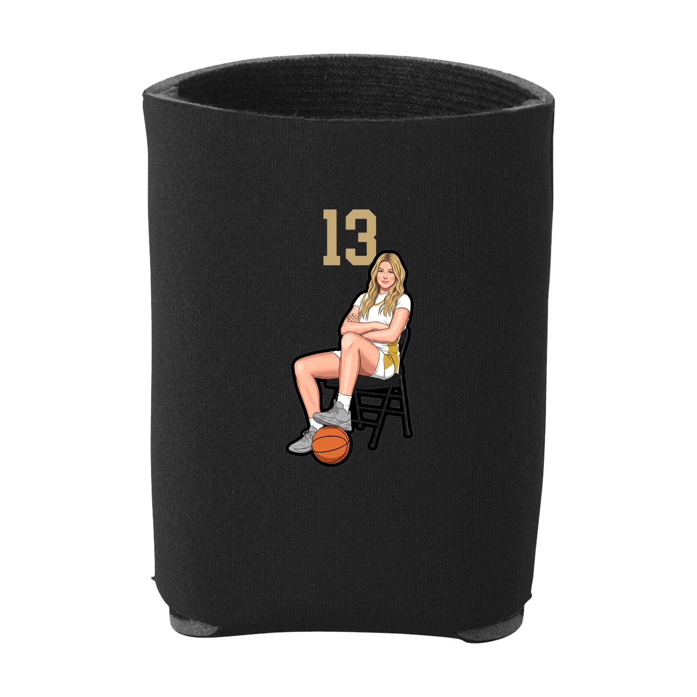 Can Holder — Number Top in Black