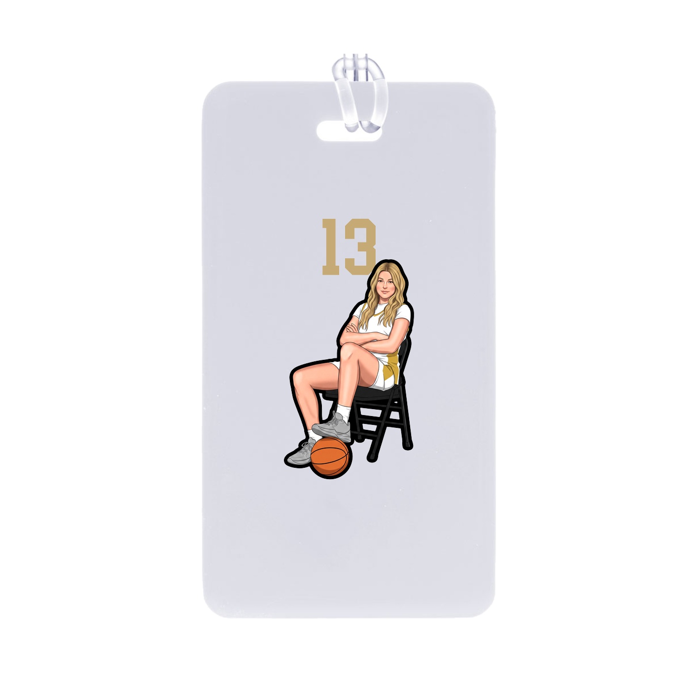 Bag Tag — Number Top in Classic