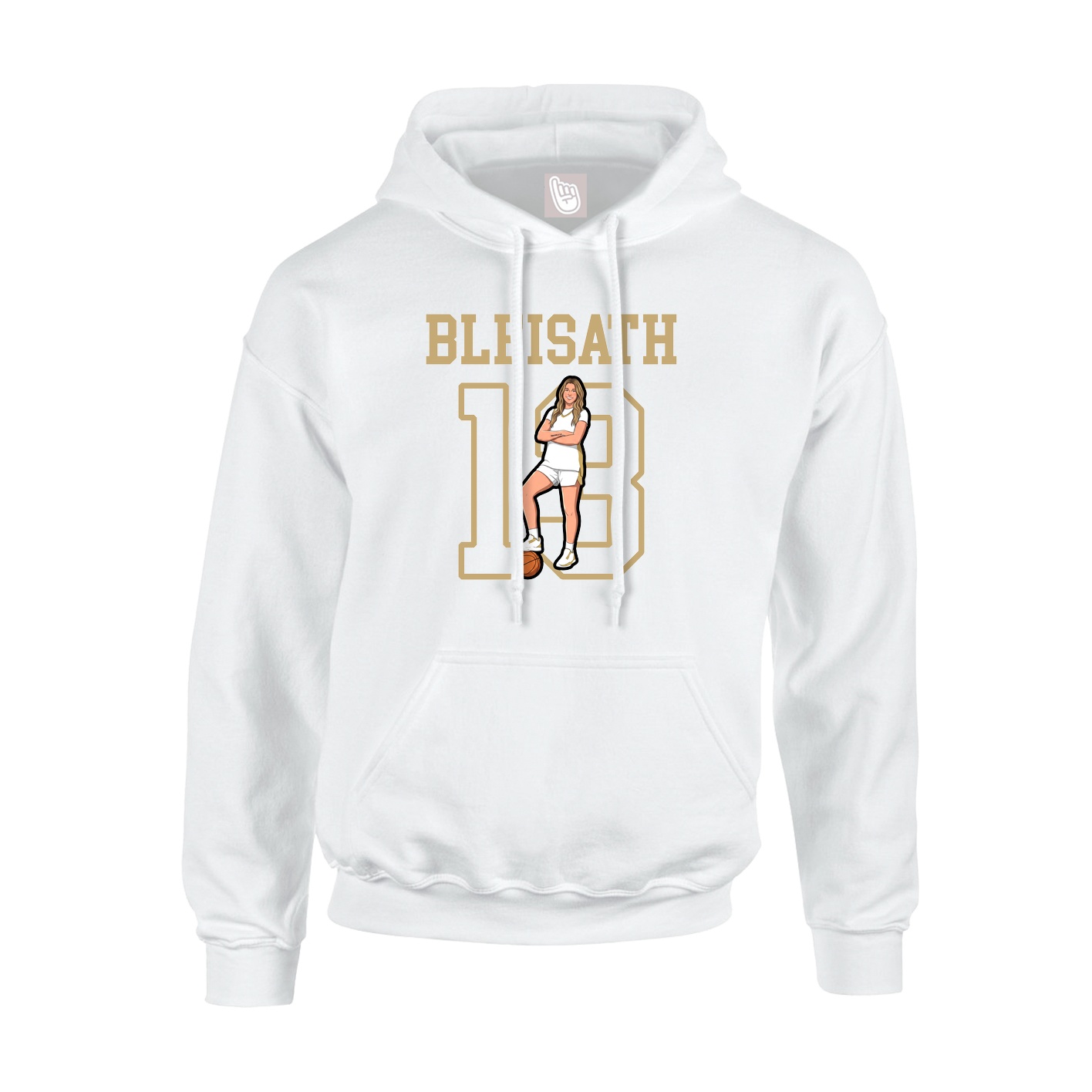 Hoodie — Shirsey in White