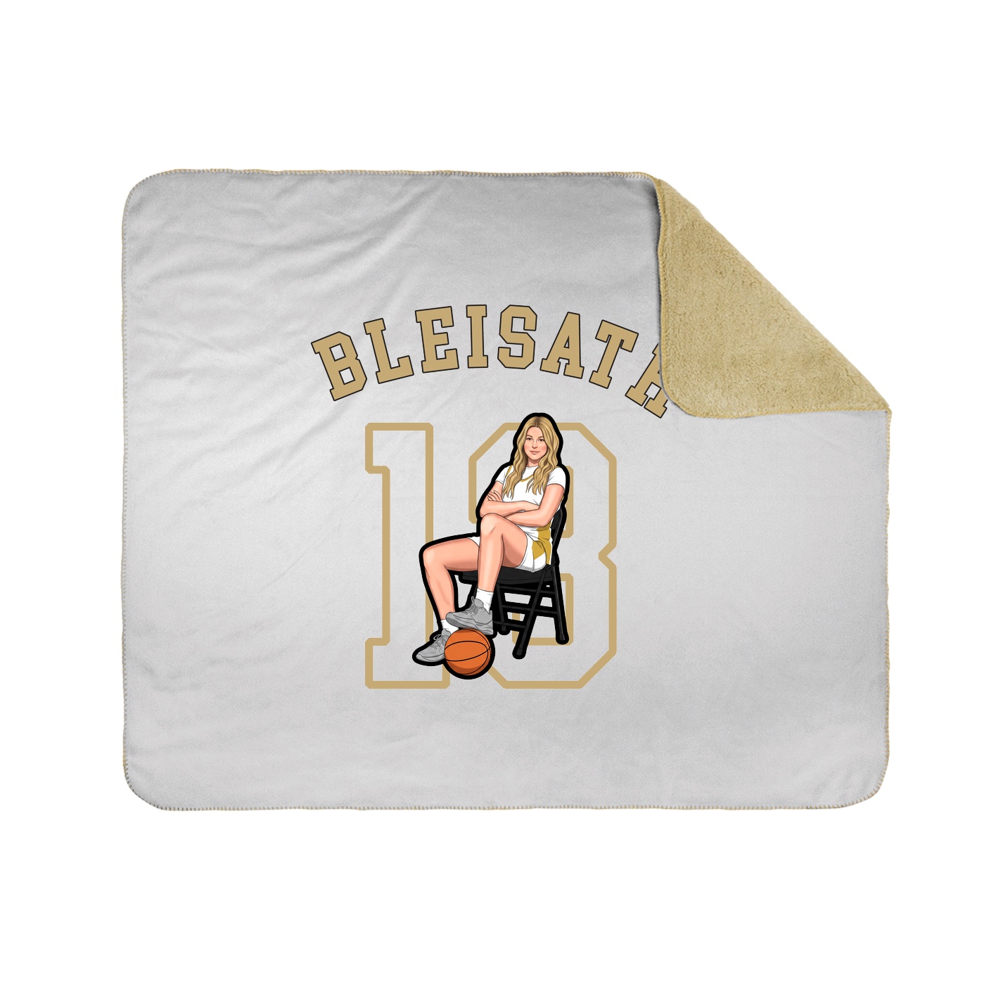 Throw Blanket — Shirsey Arch in White