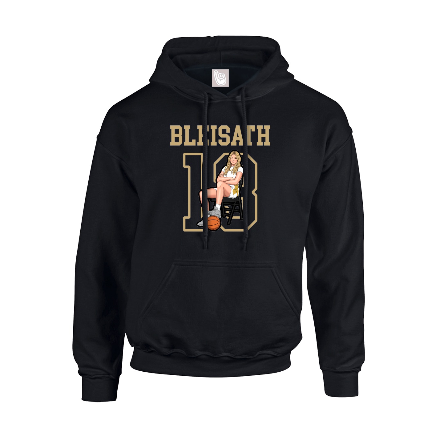 Youth Hoodie — Shirsey in Black