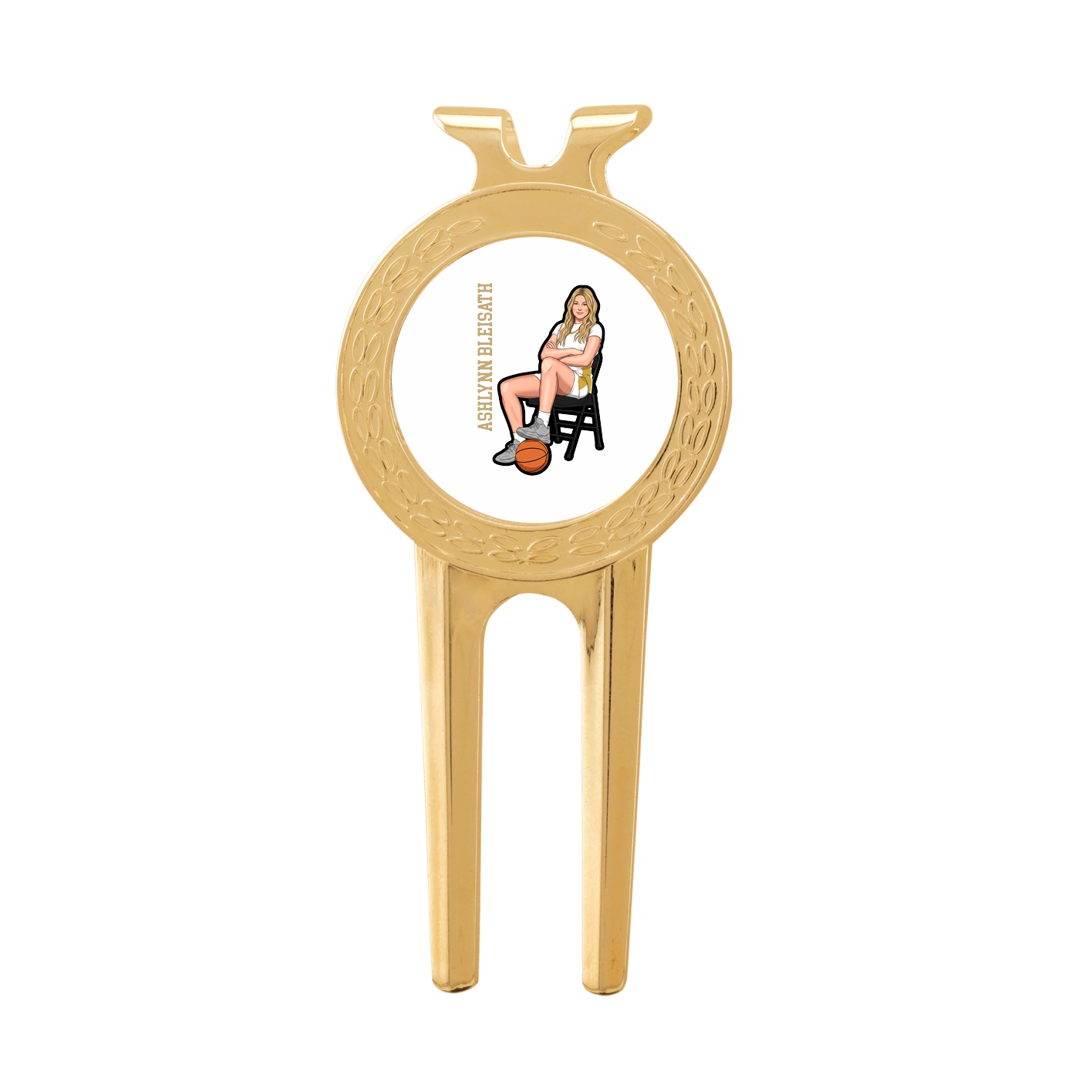 Divot Tool with Ball Marker — Name Vertical in Classic