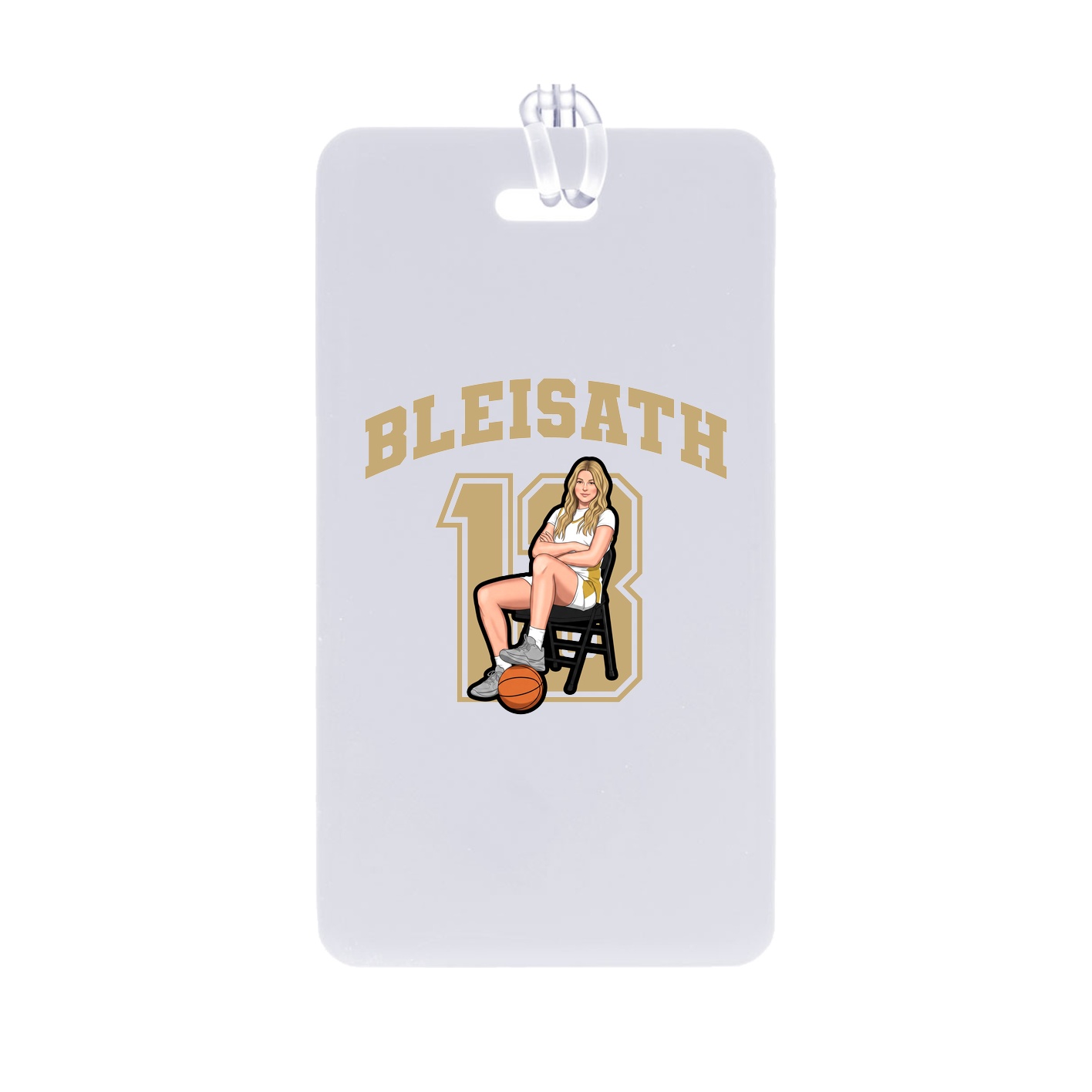 Bag Tag — Number in Classic
