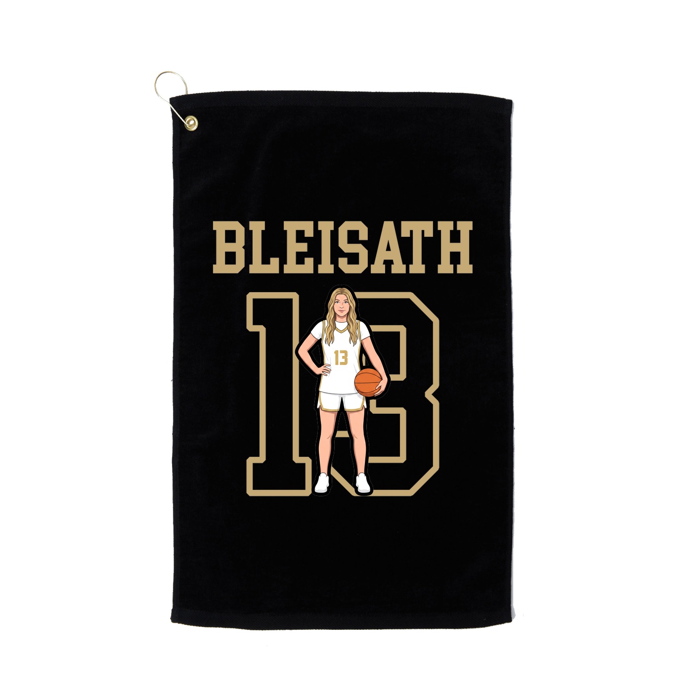 Golf Towel — Shirsey in Black