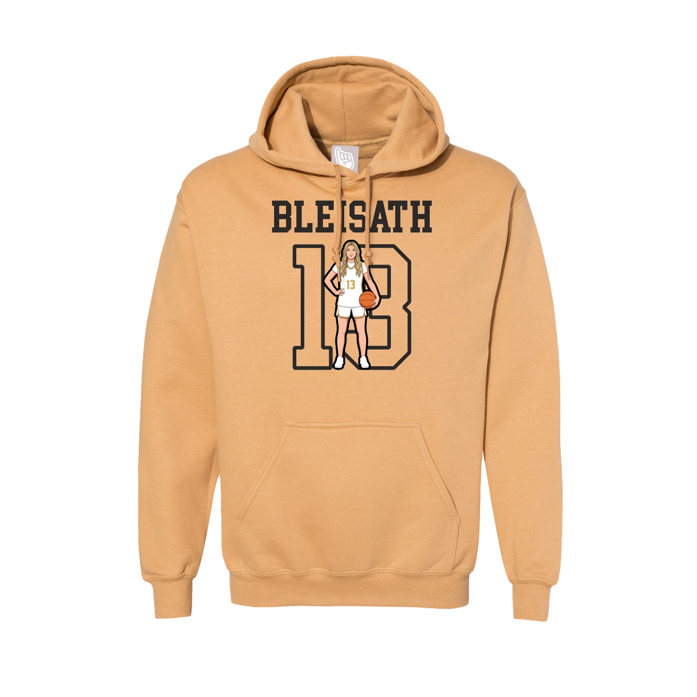 Hoodie — Shirsey in Vegas Gold