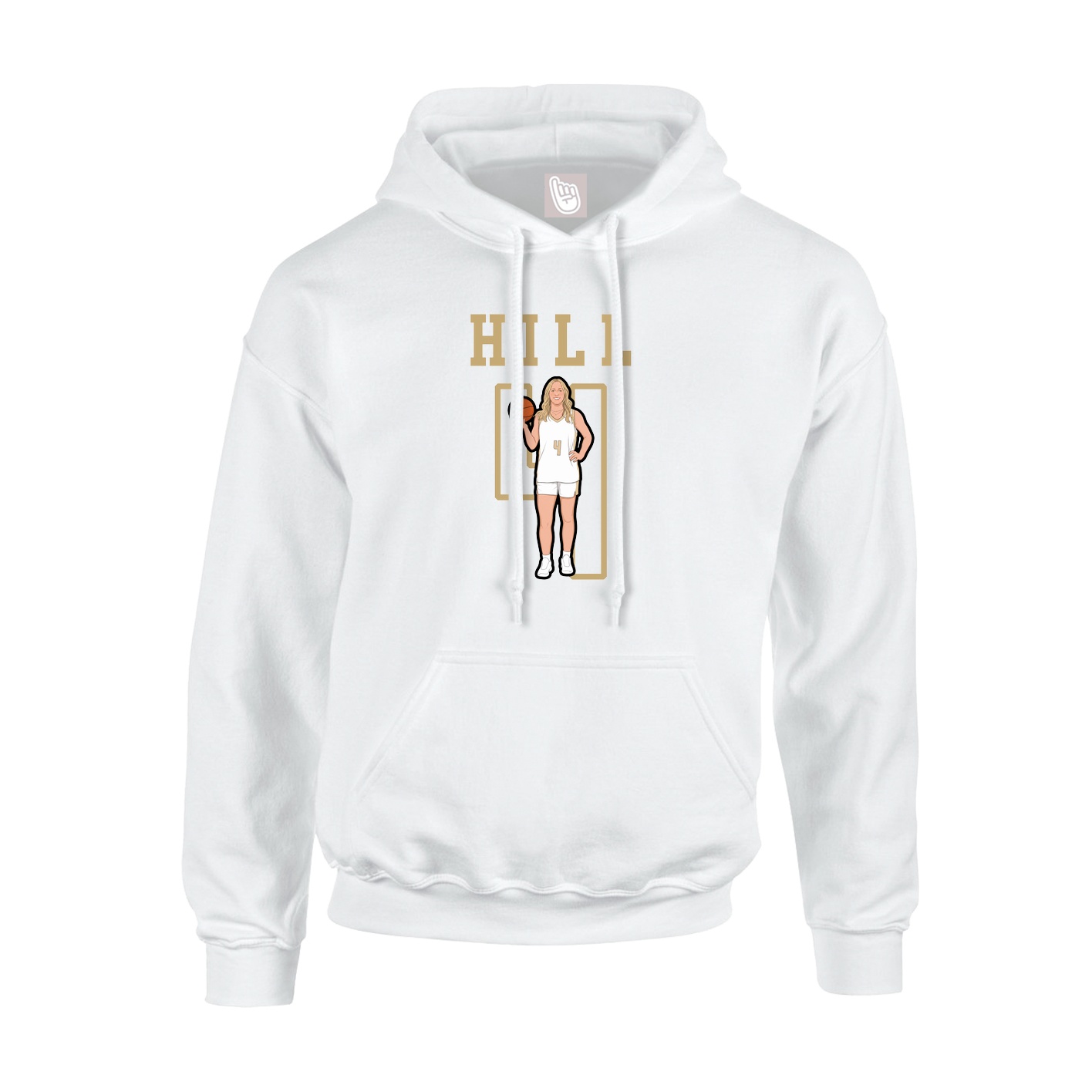 Youth Hoodie — Shirsey in White