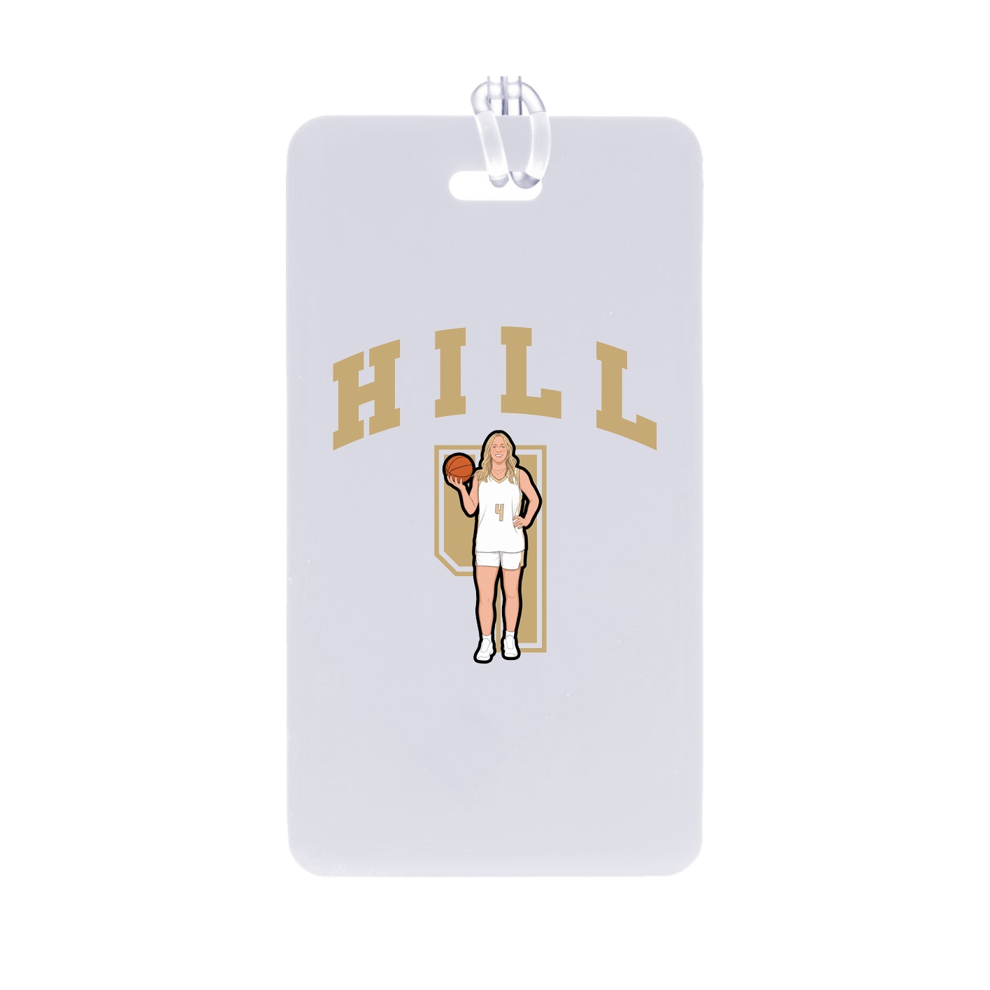 Bag Tag — Number in Classic