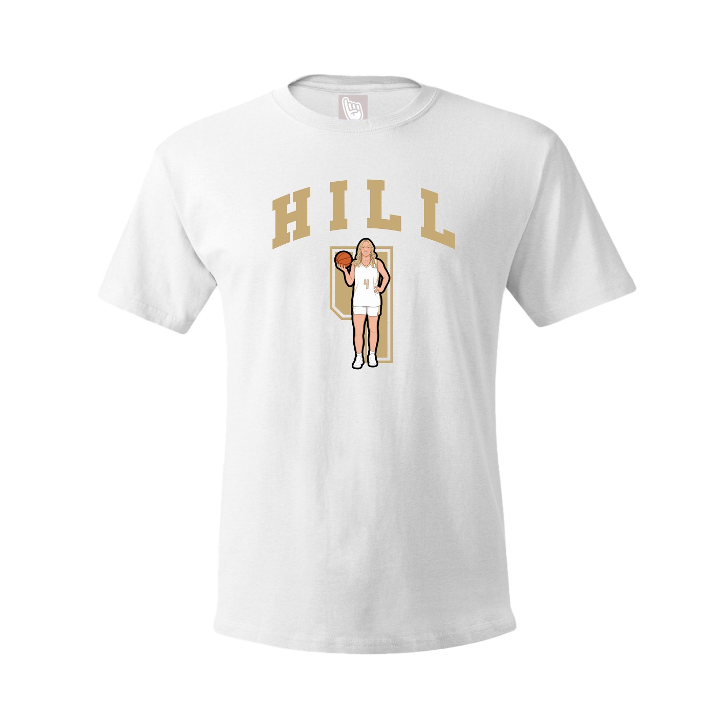 Tee — Number in White