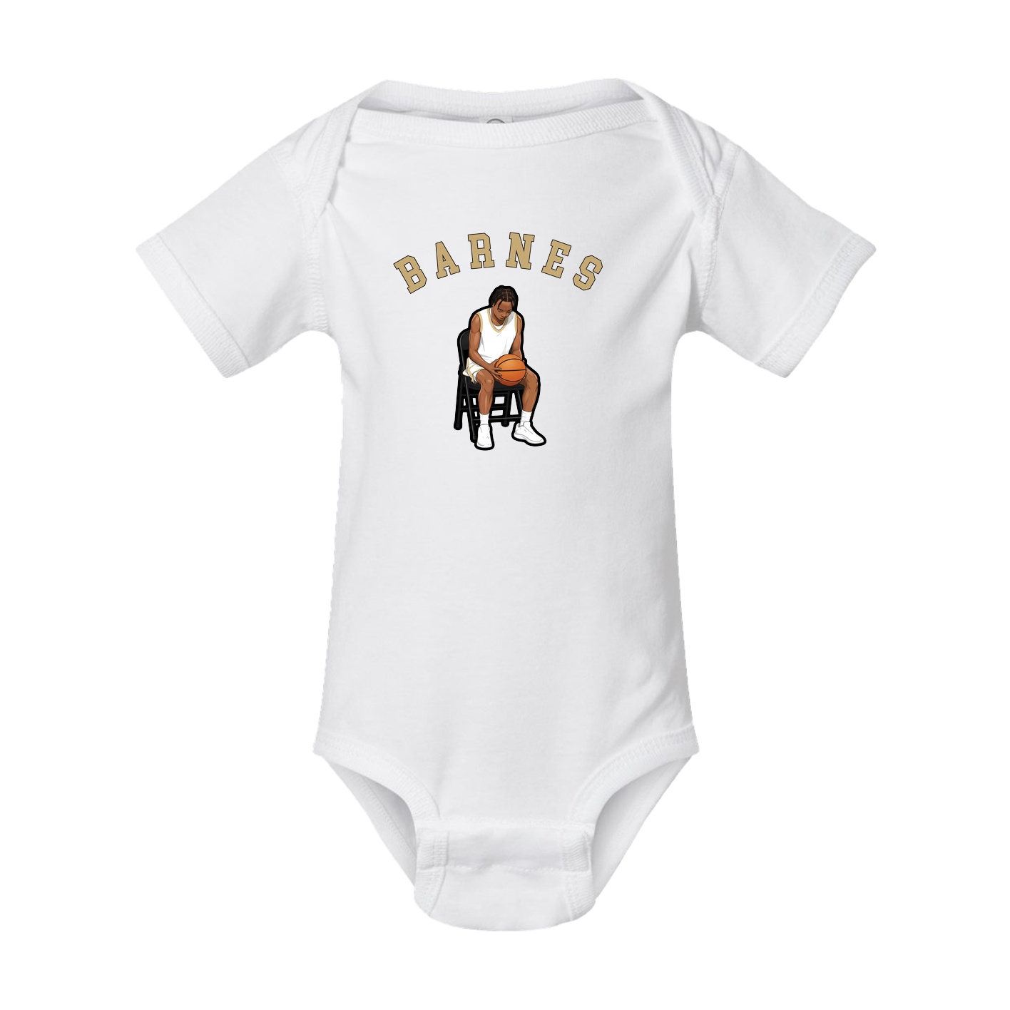 Baby Onesie — Shirsey Arch in White