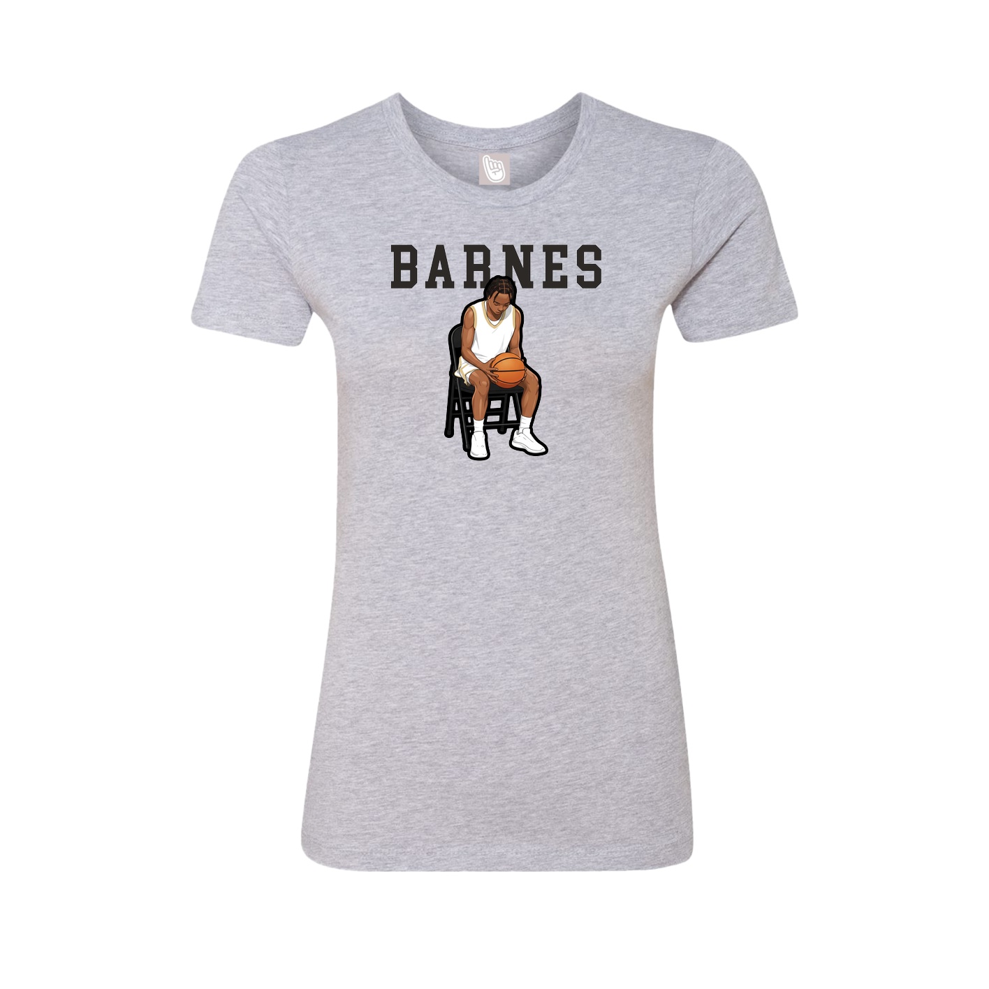 Fitted Women's Tee — Shirsey in Grey