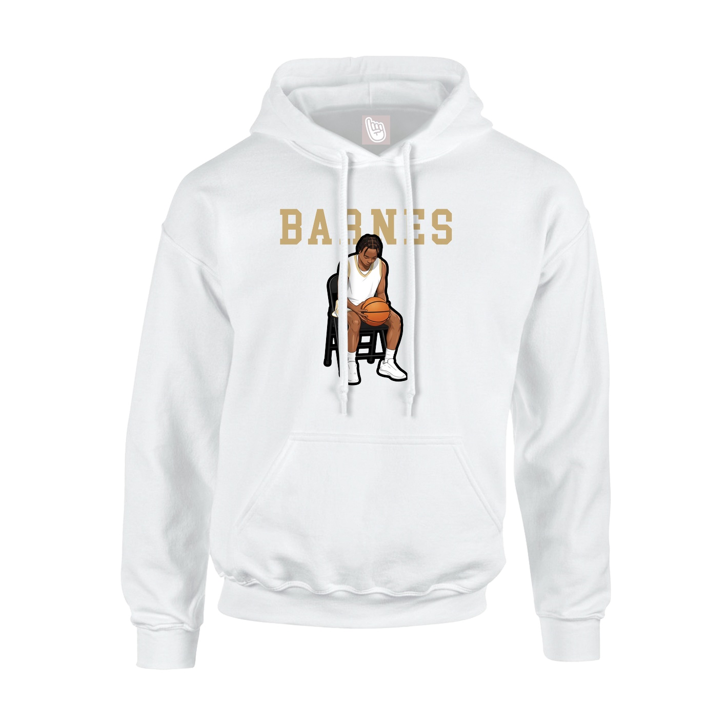 Youth Hoodie — Shirsey in White