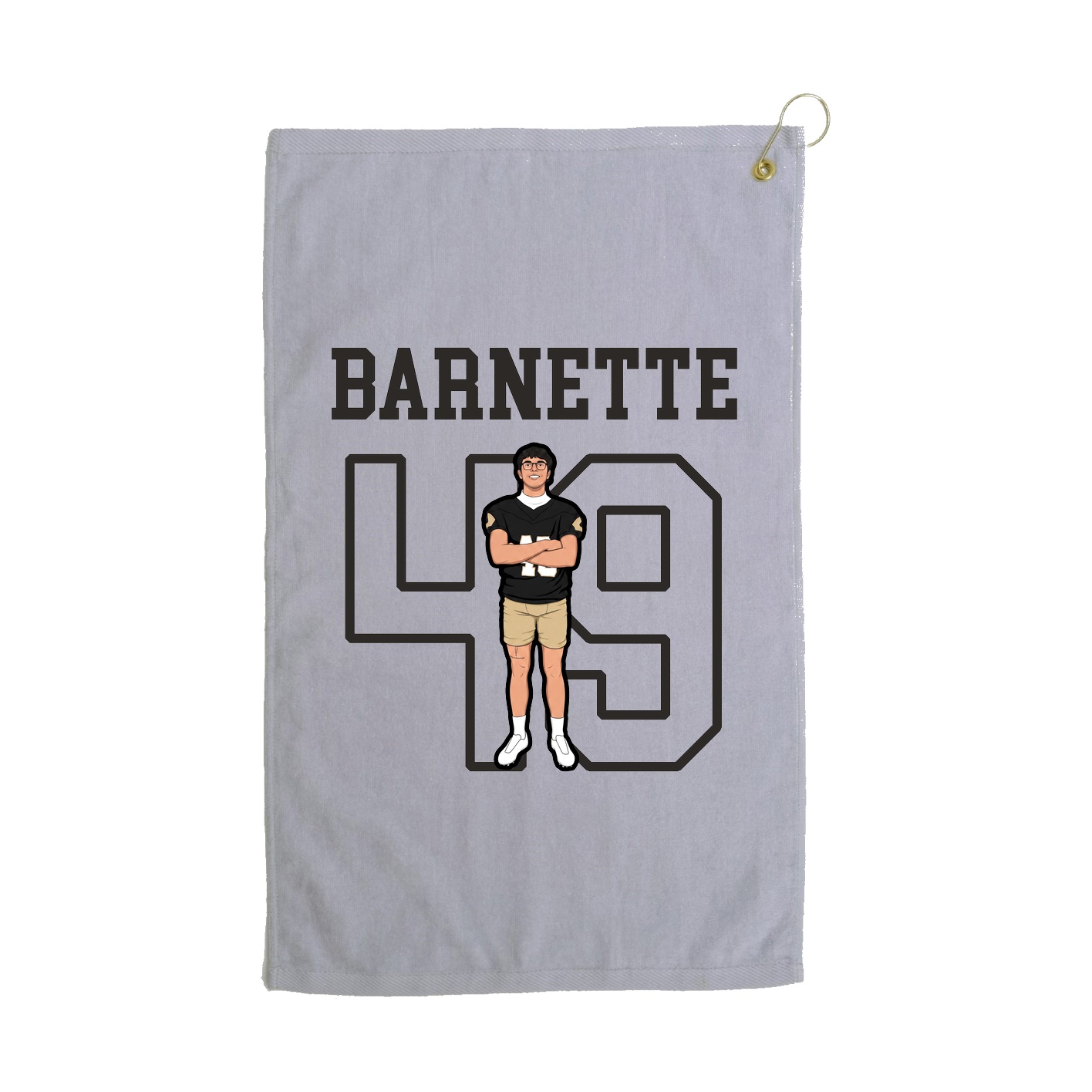 Golf Towel — Shirsey in Grey