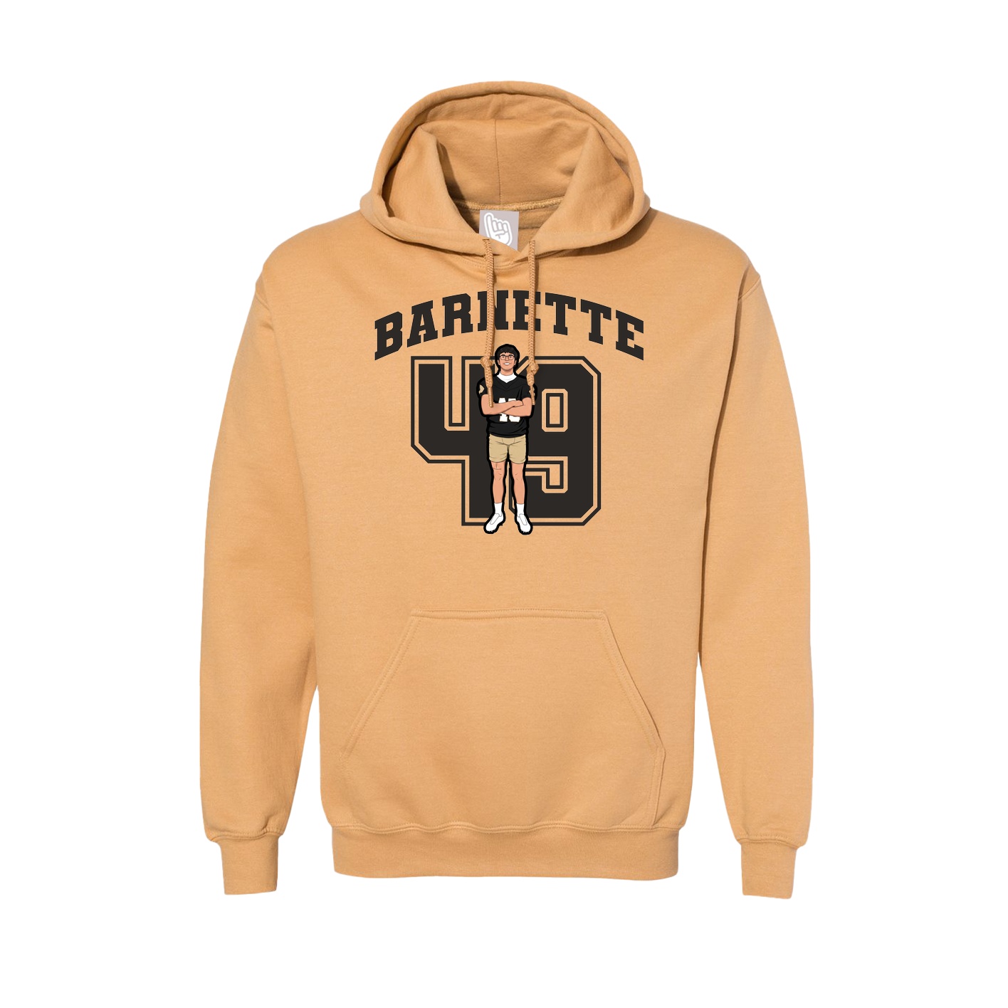 Hoodie — Number in Vegas Gold
