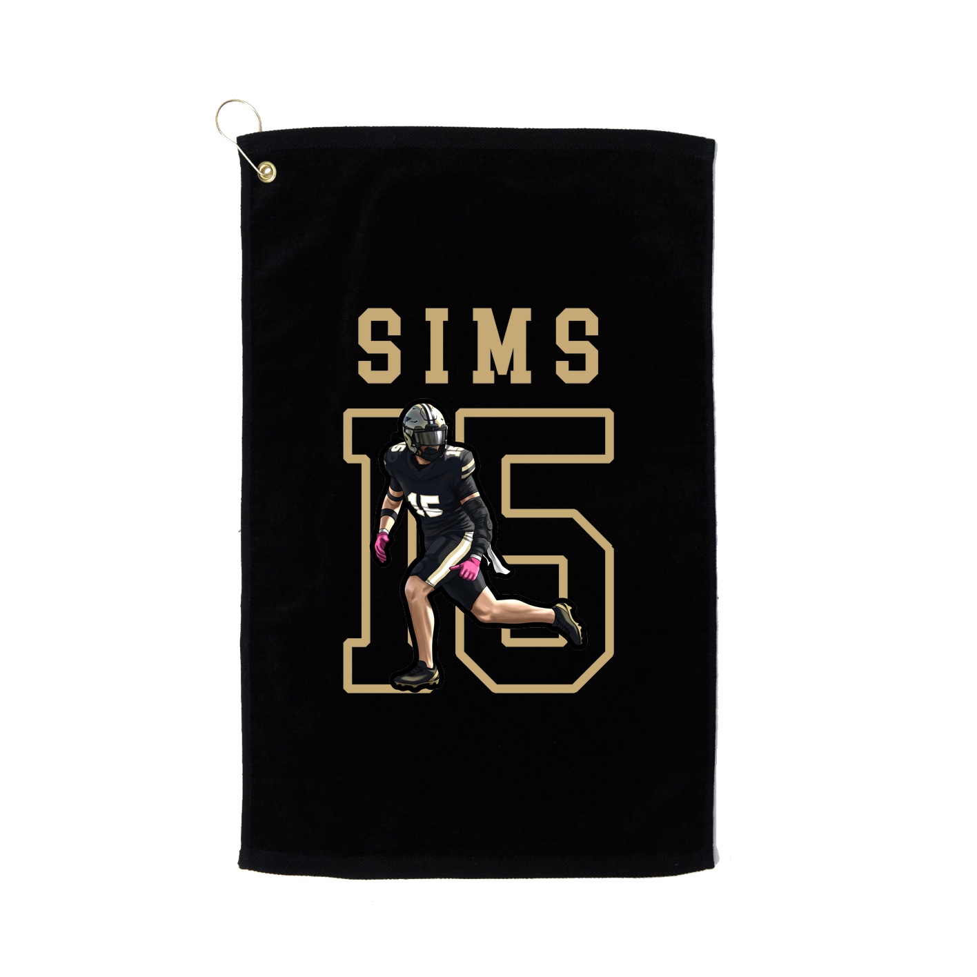 Golf Towel — Shirsey in Black