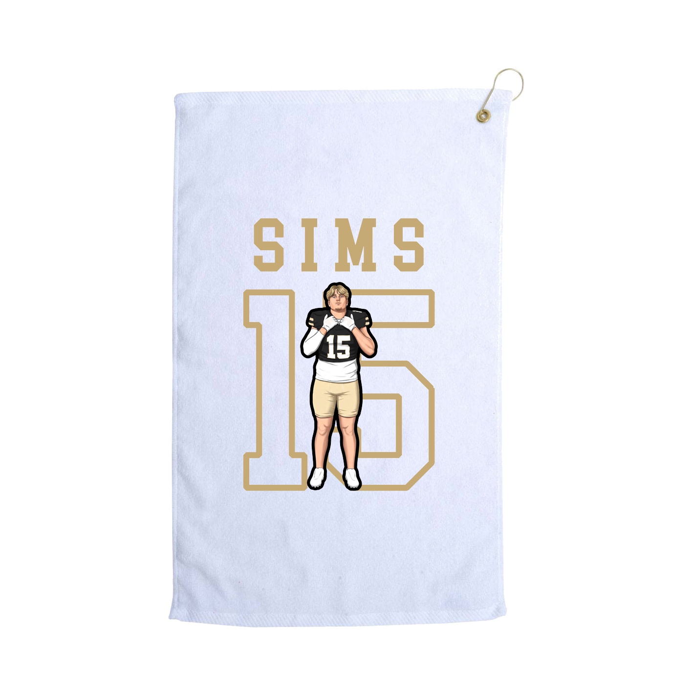 Golf Towel — Shirsey in White