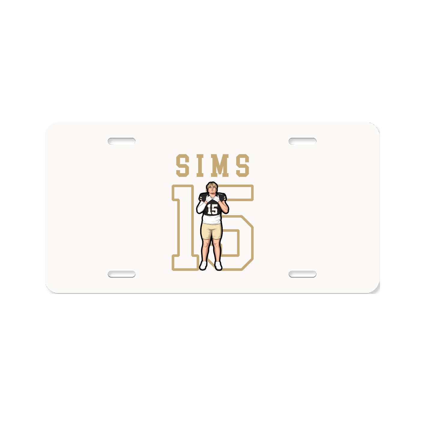 License Plate — Shirsey in Classic