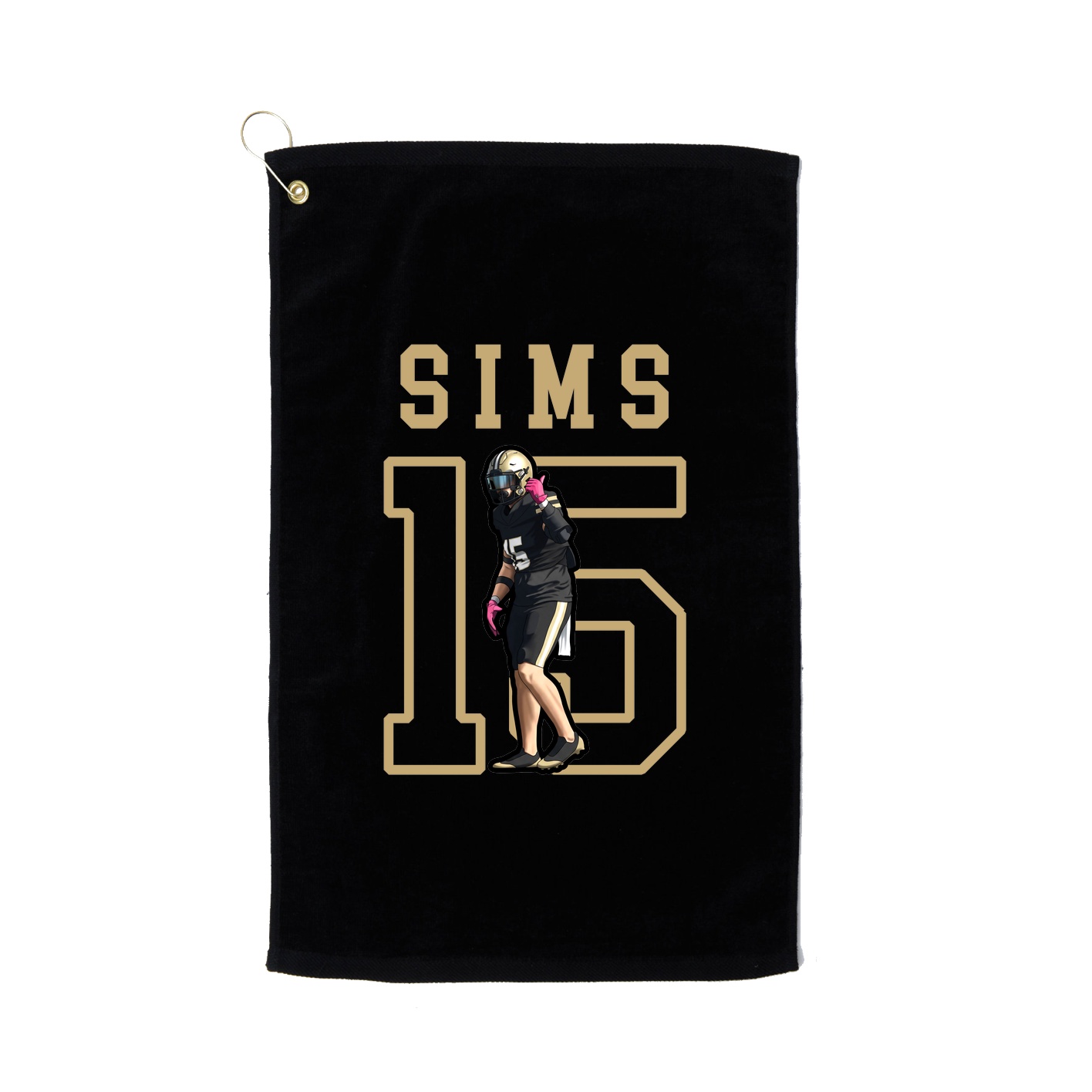 Golf Towel — Shirsey in Black
