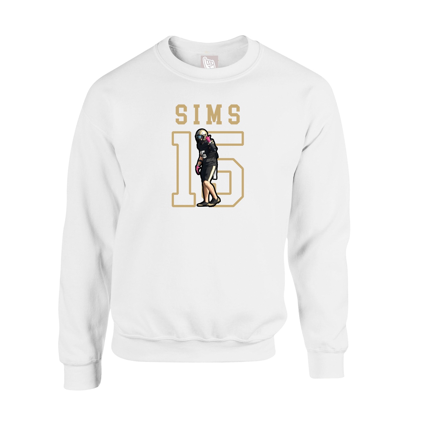 Fleece Crew — Shirsey in White